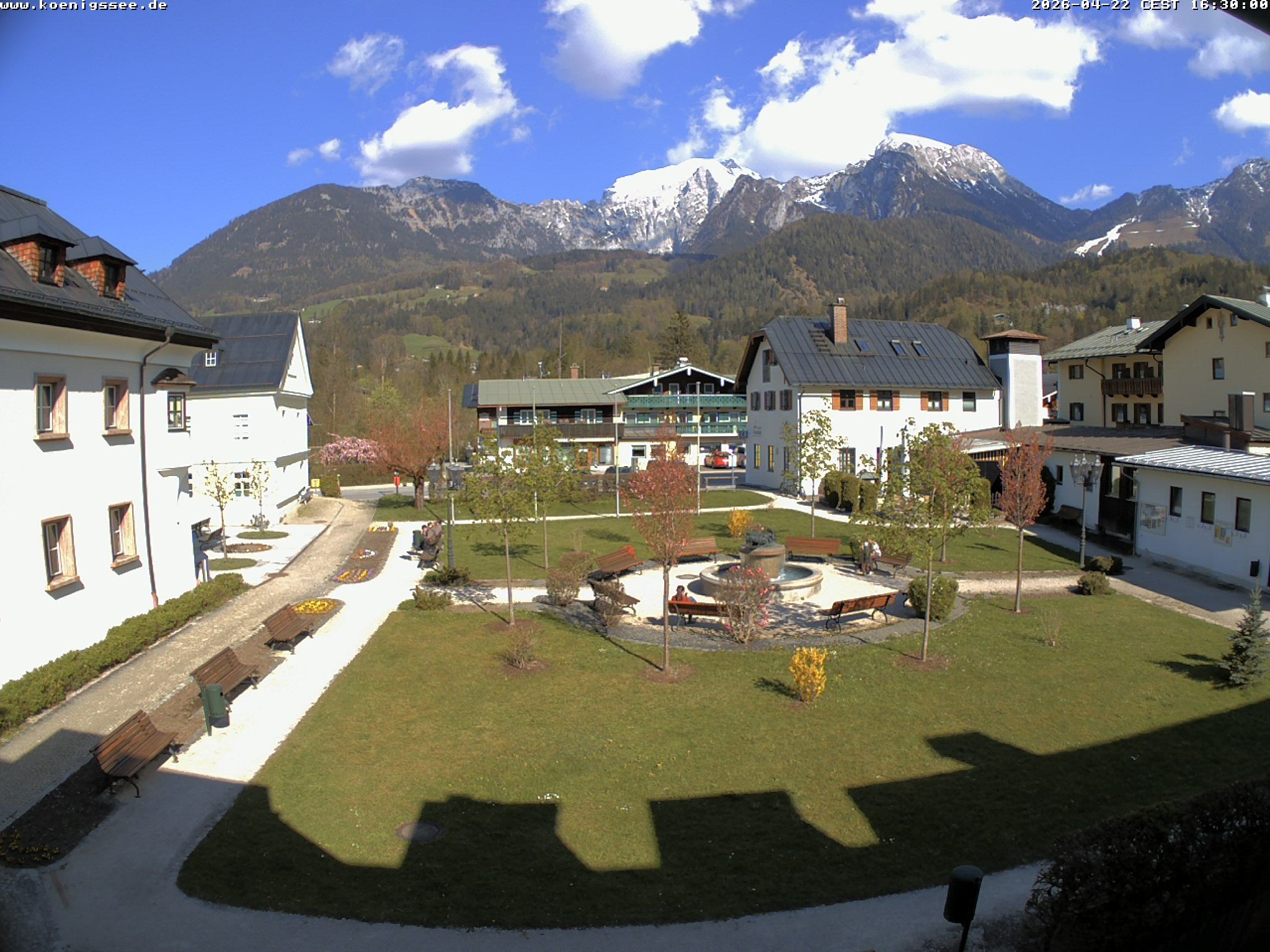 Archived image Webcam Koenigssee: Tourist Information