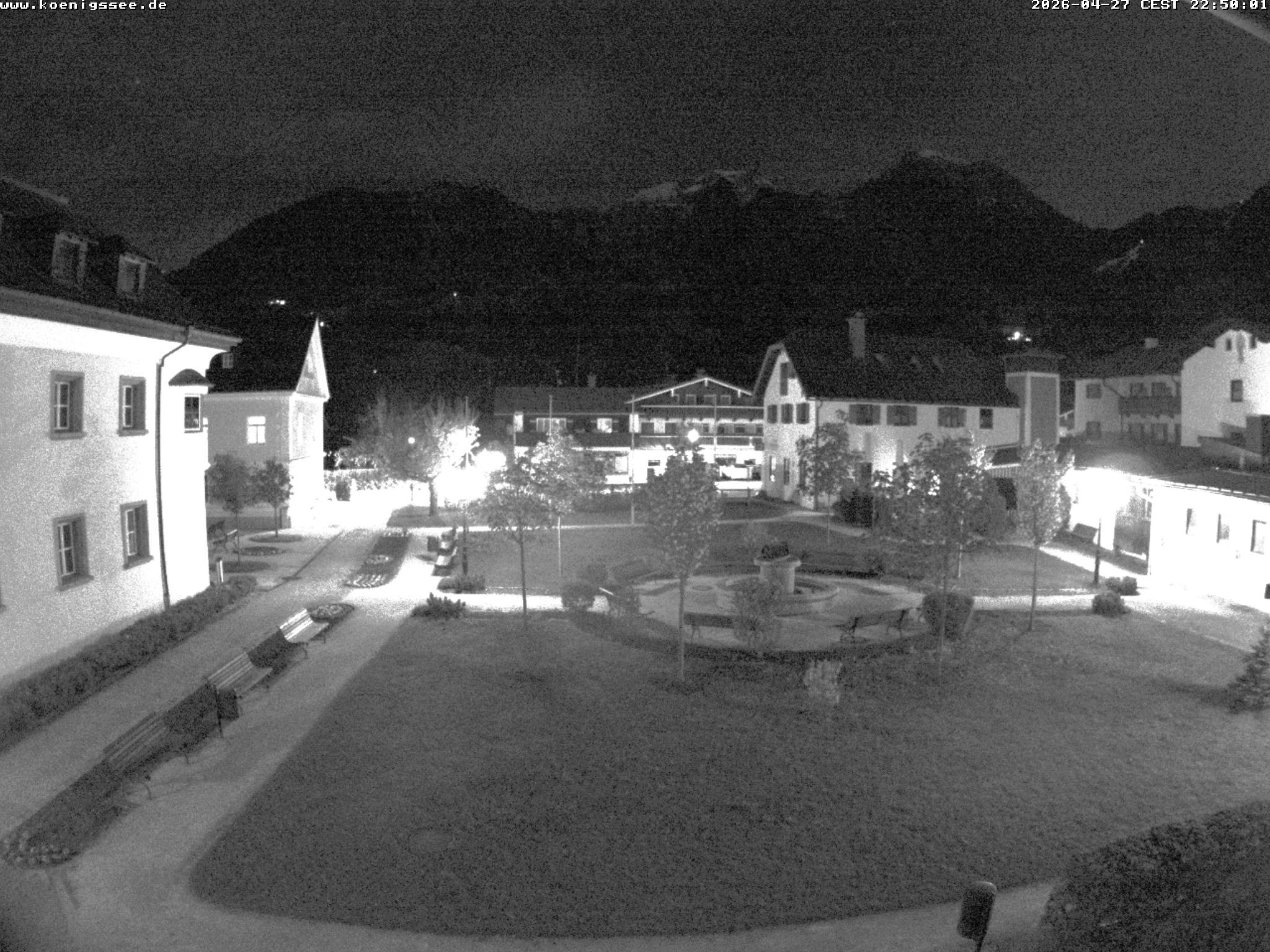 Archiv Foto Webcam Haus des Gastes - Königssee