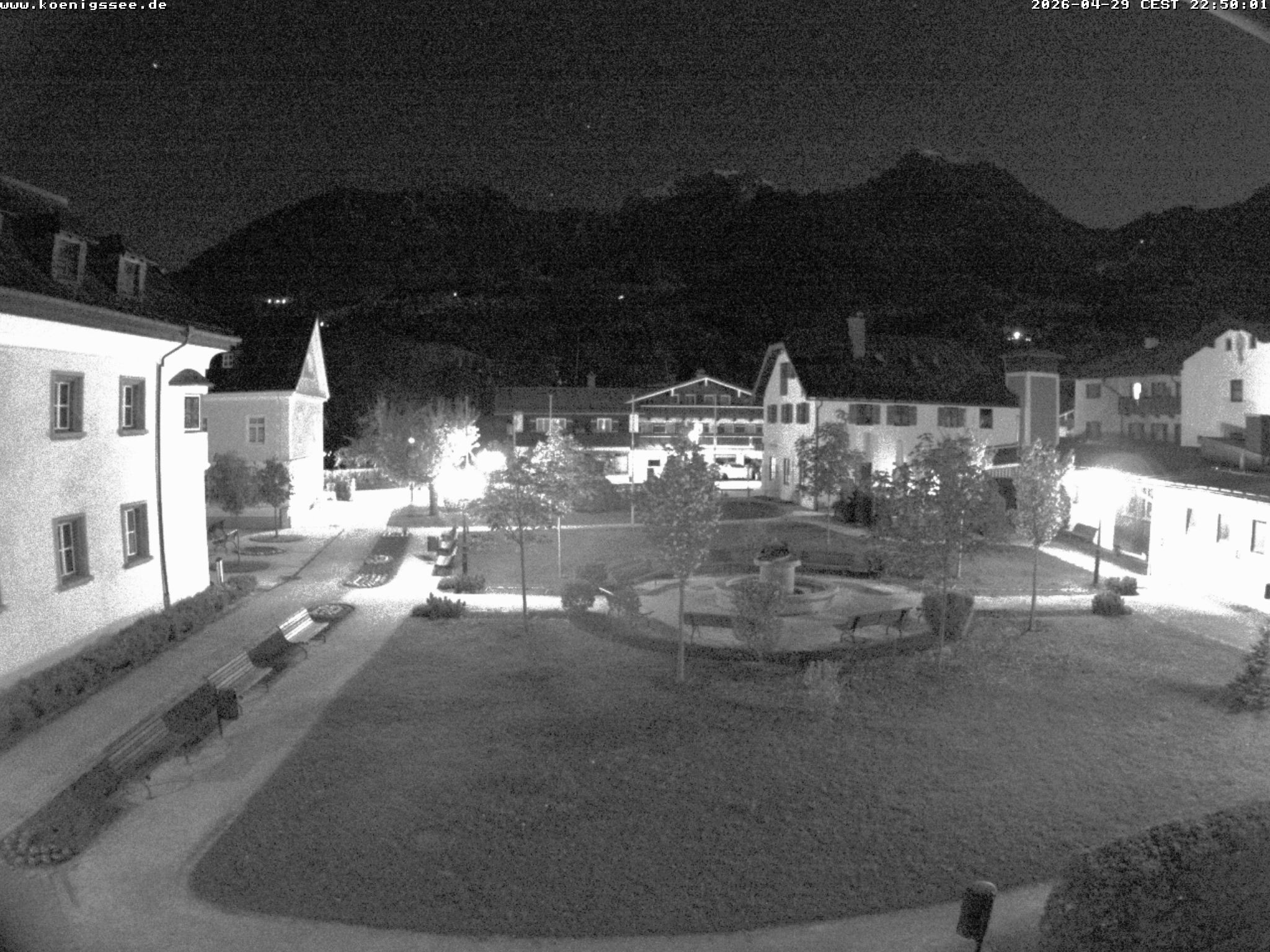 Archiv Foto Webcam Haus des Gastes - Königssee