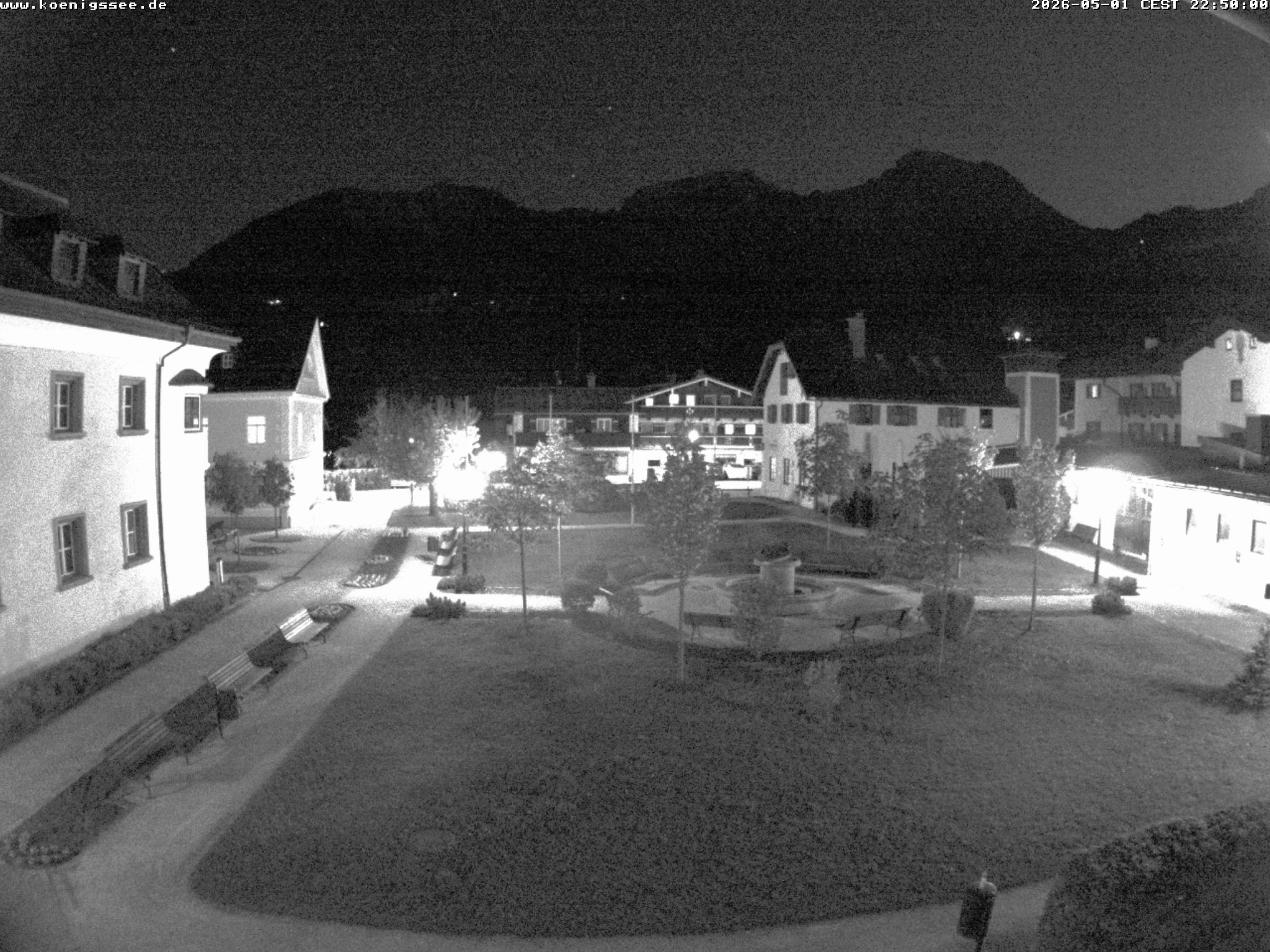 Archiv Foto Webcam Haus des Gastes - Königssee