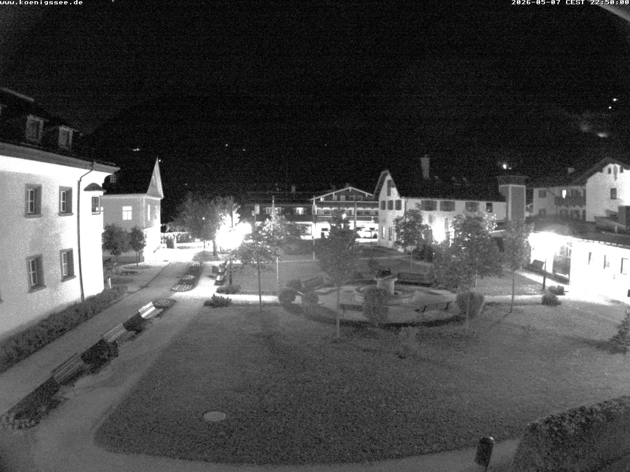 Archiv Foto Webcam Haus des Gastes - Königssee