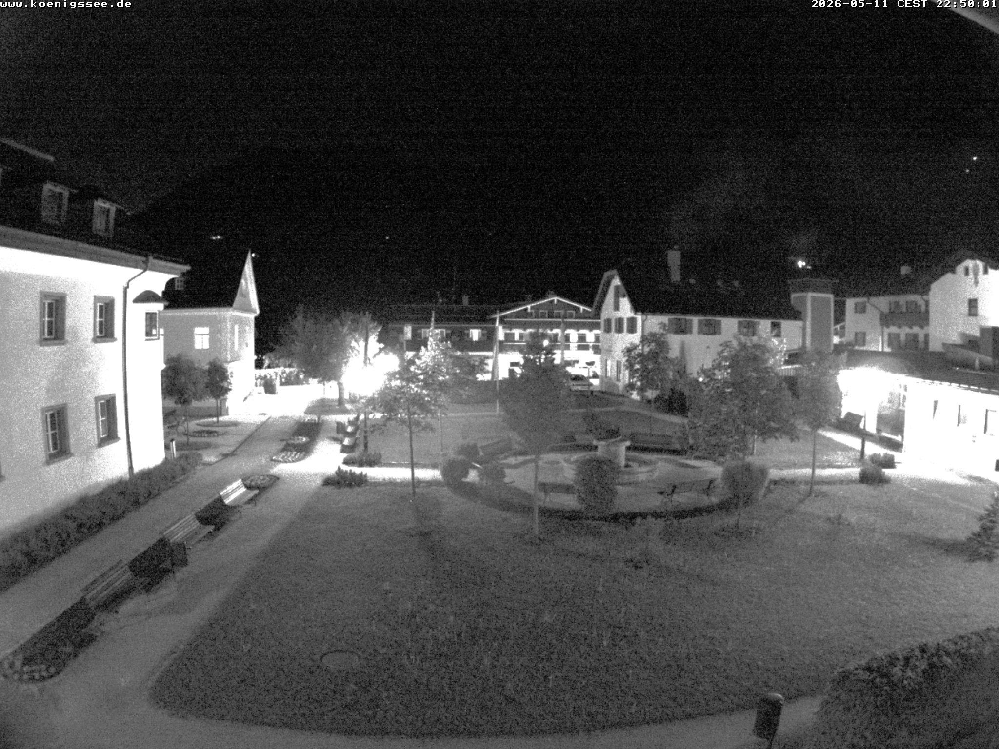 Archiv Foto Webcam Haus des Gastes - Königssee