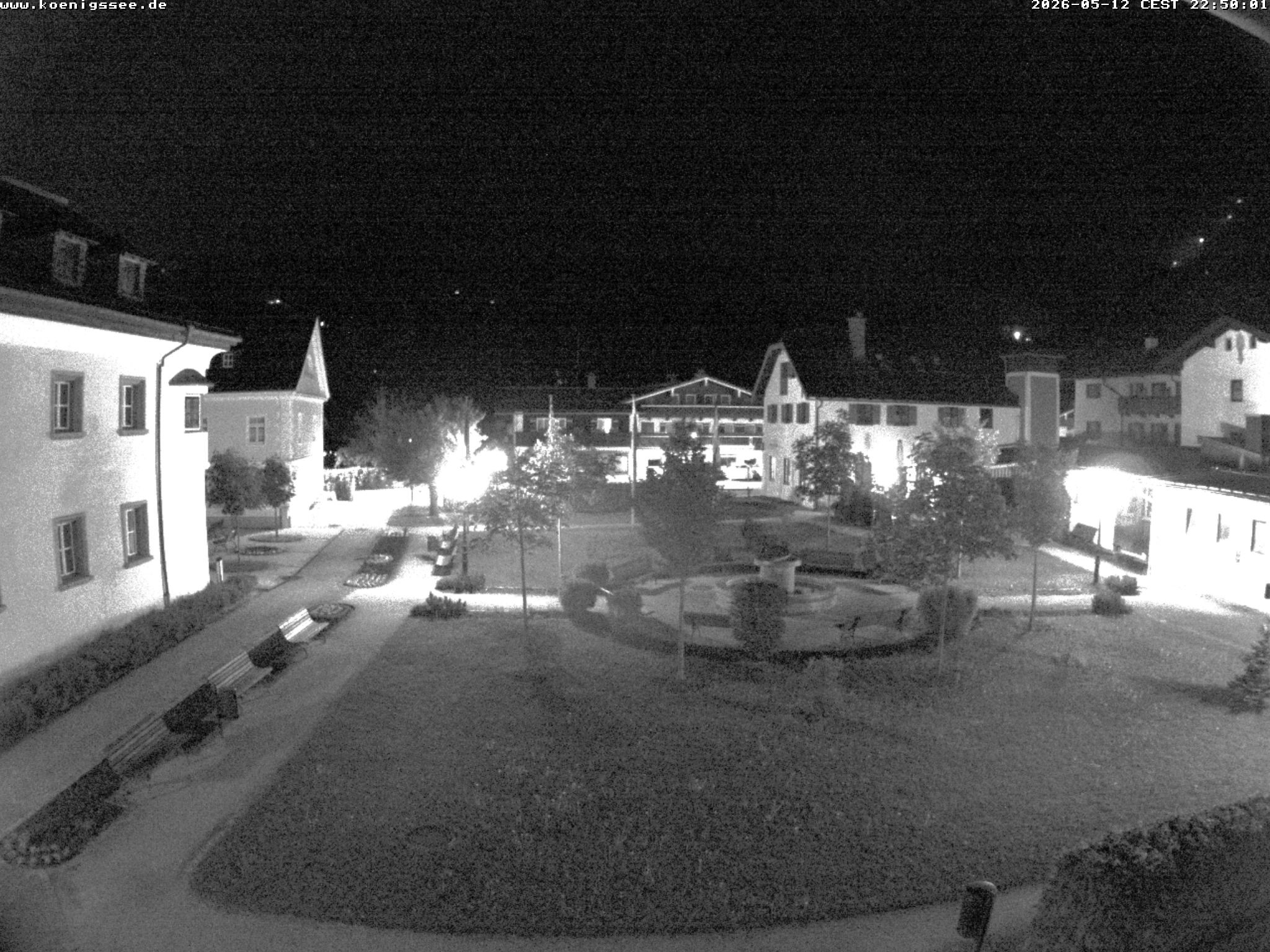 Archiv Foto Webcam Haus des Gastes - Königssee