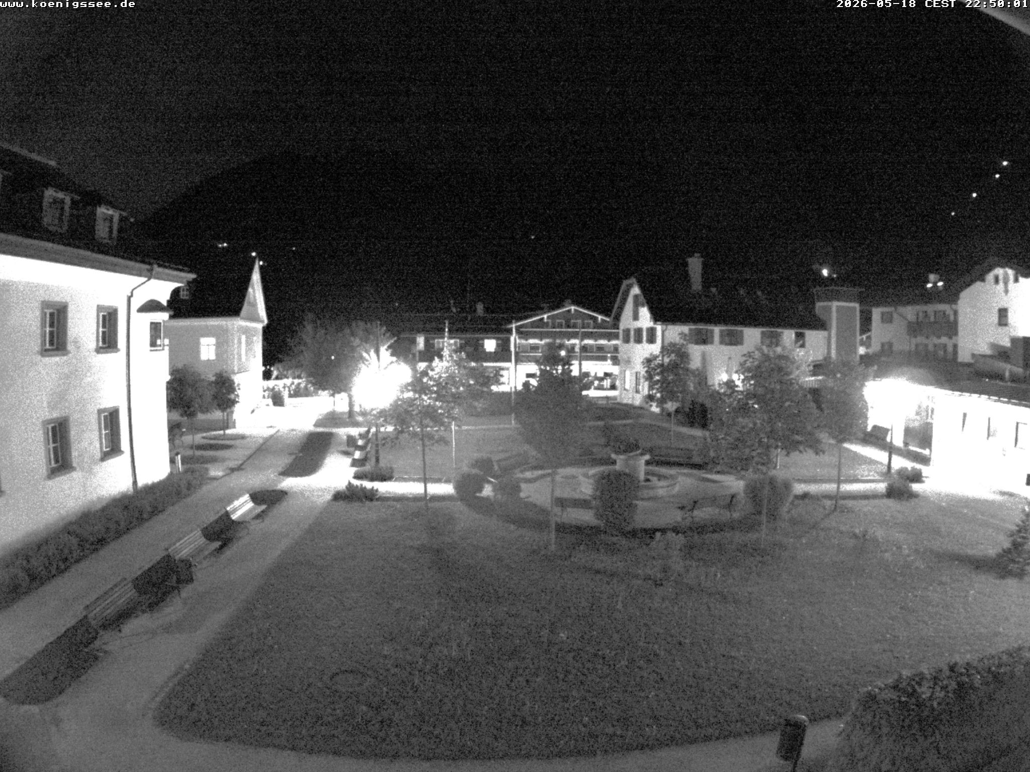 Archiv Foto Webcam Haus des Gastes - Königssee