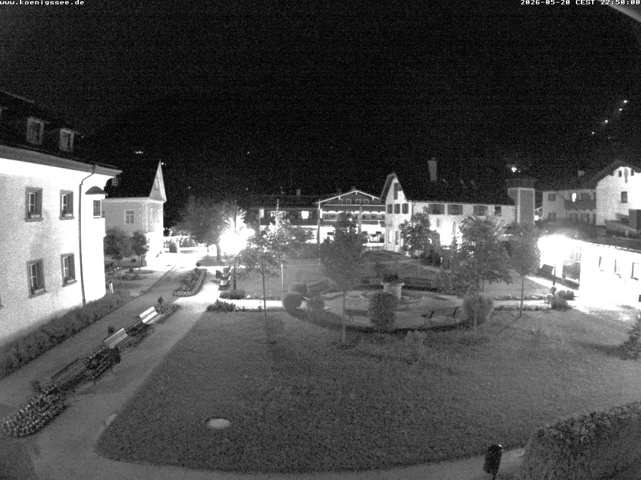 Archiv Foto Webcam Haus des Gastes - Königssee