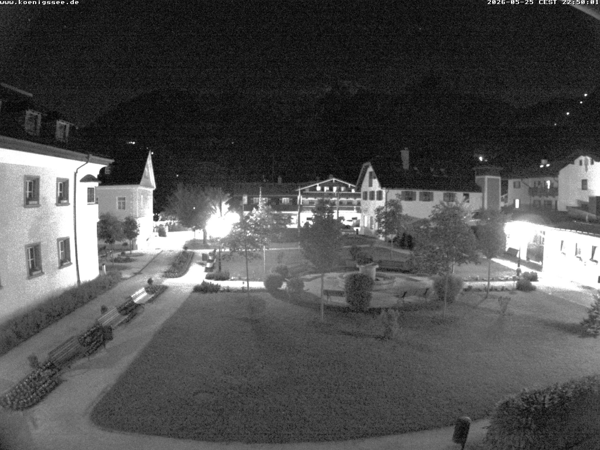 Archiv Foto Webcam Haus des Gastes - Königssee