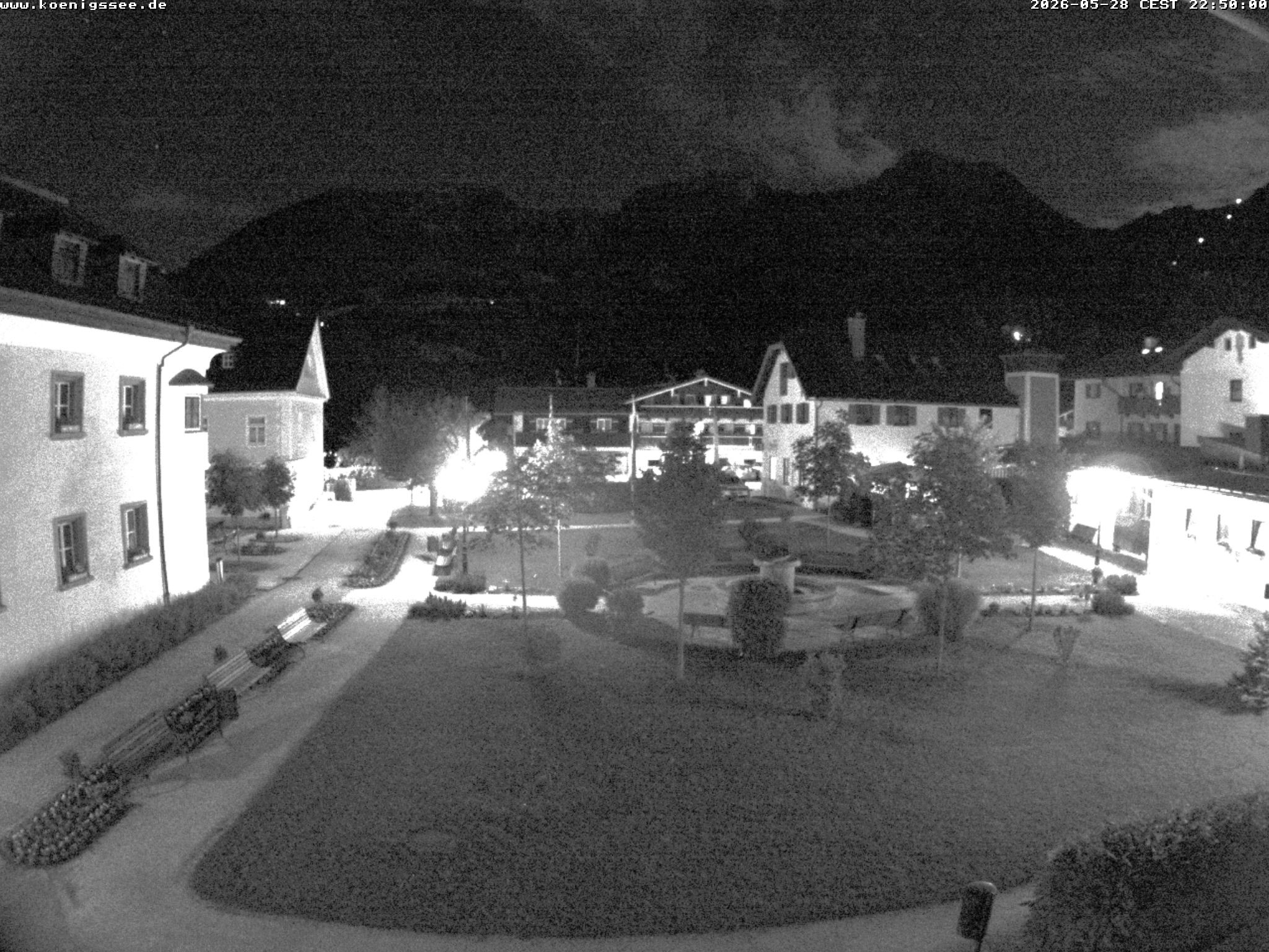 Archiv Foto Webcam Haus des Gastes - Königssee