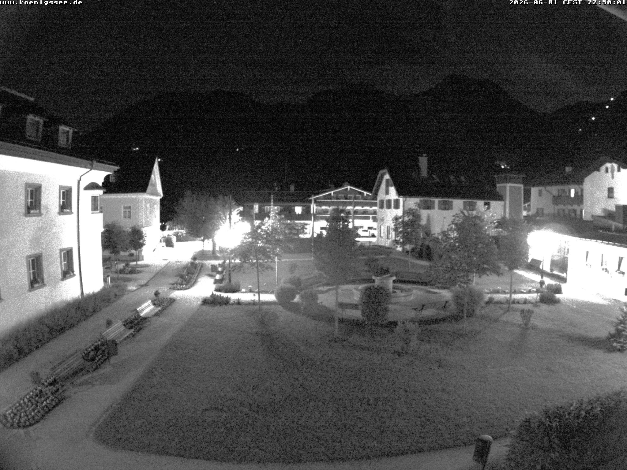 Archiv Foto Webcam Haus des Gastes - Königssee