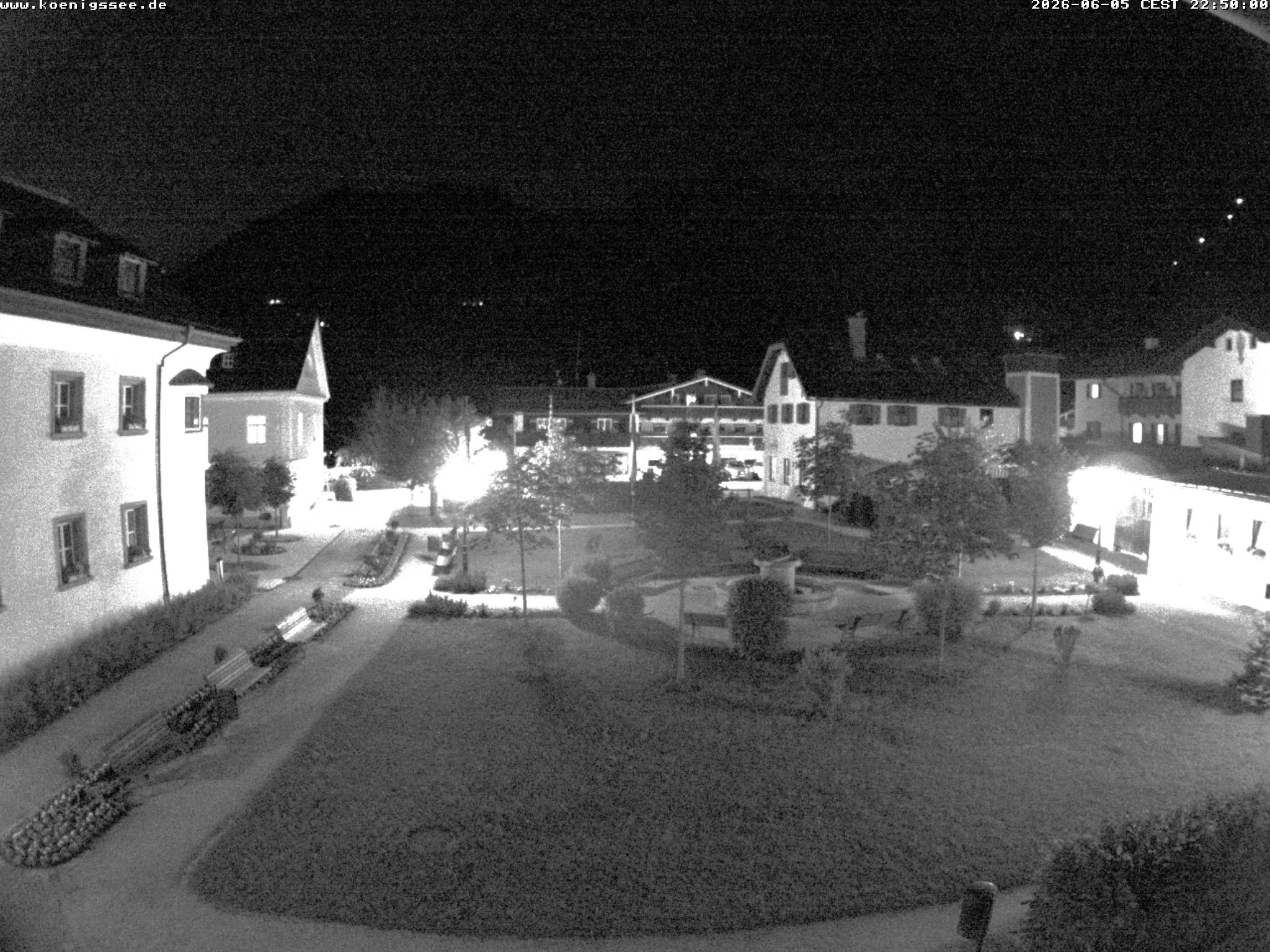 Archiv Foto Webcam Haus des Gastes - Königssee
