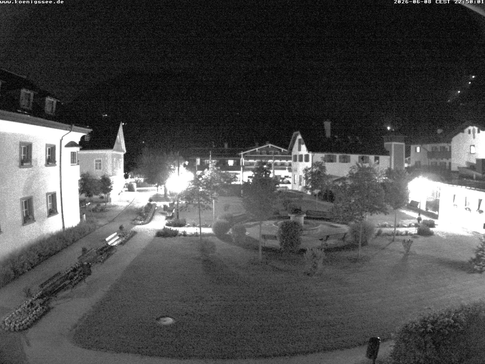 Archiv Foto Webcam Haus des Gastes - Königssee