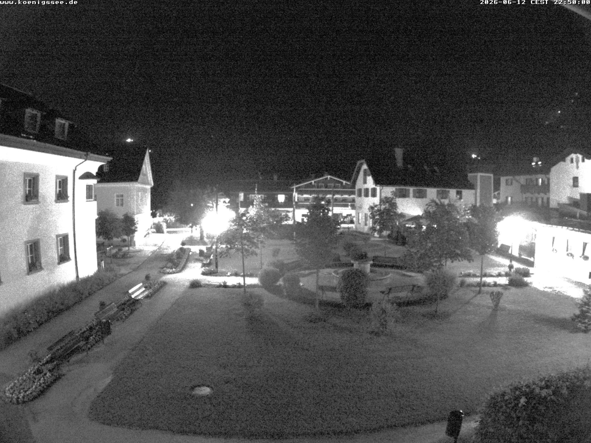 Archiv Foto Webcam Haus des Gastes - Königssee