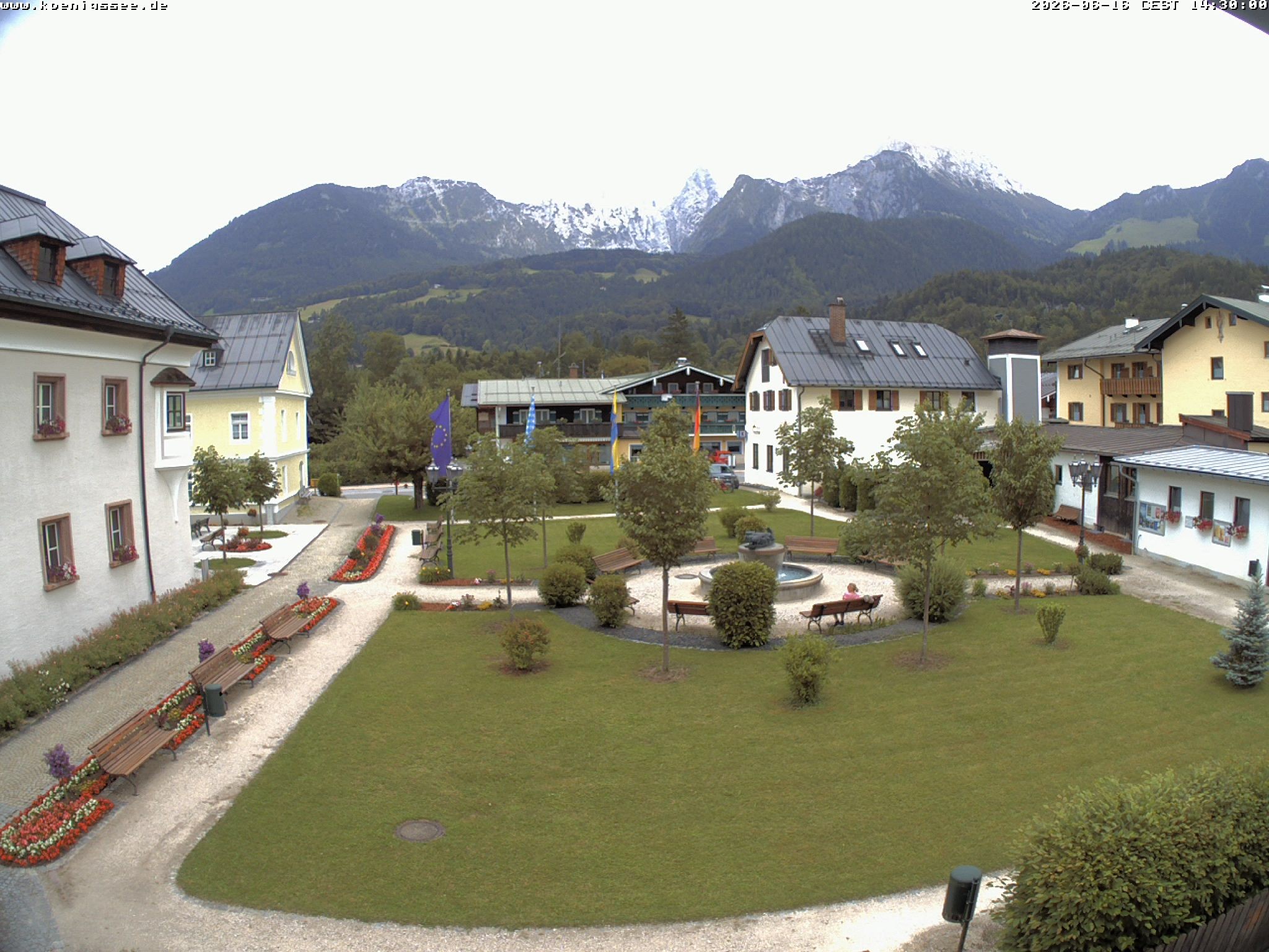 Archiv Foto Webcam Haus des Gastes - Königssee