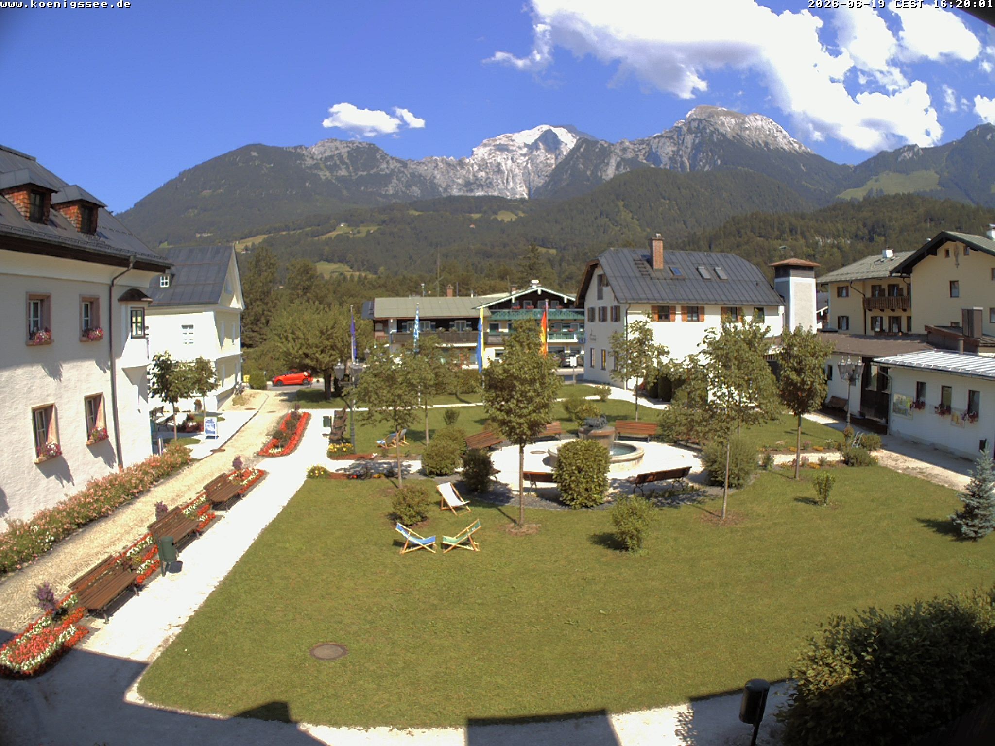 Archived image Webcam Koenigssee: Tourist Information