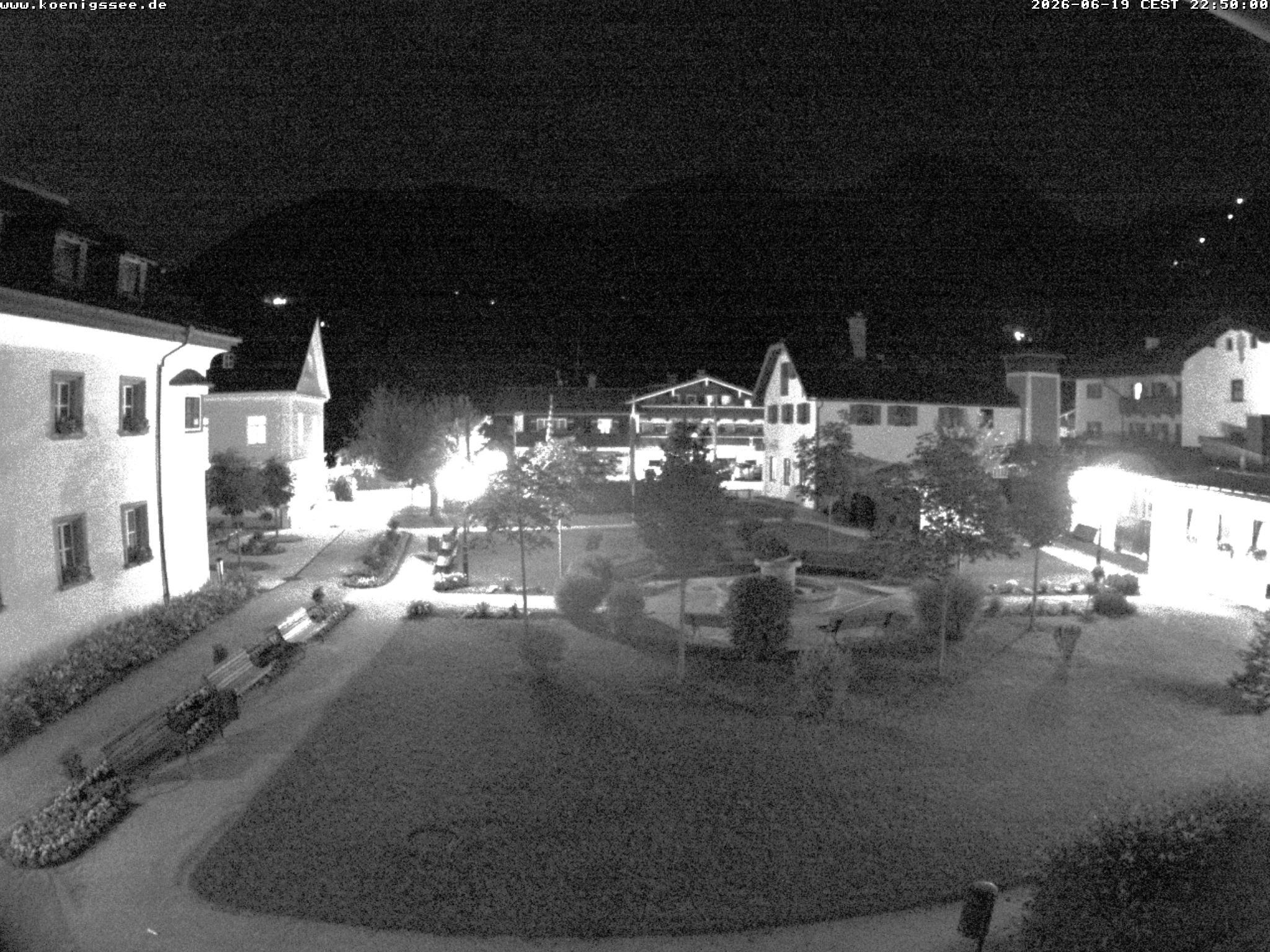 Archiv Foto Webcam Haus des Gastes - Königssee