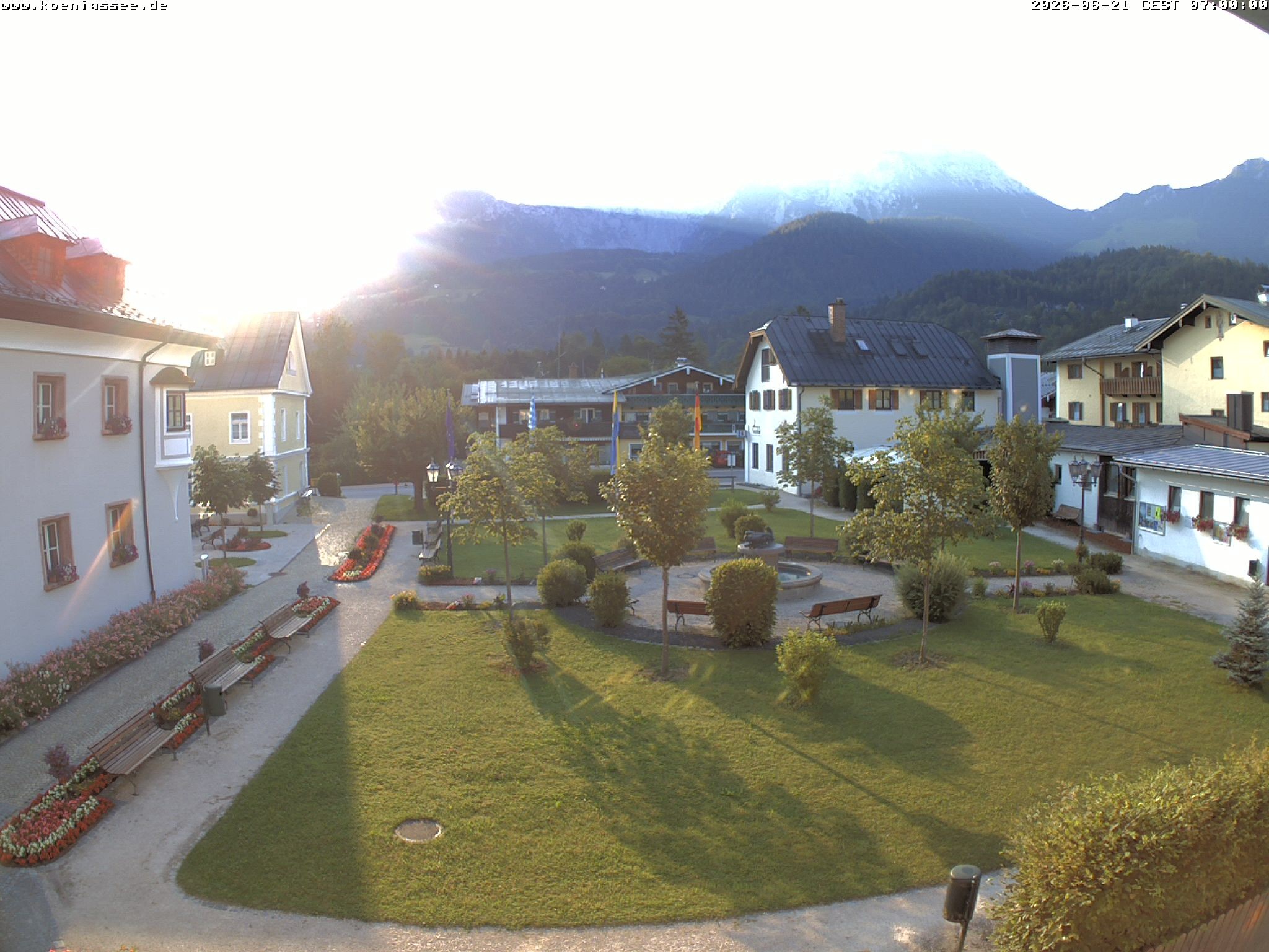 Archived image Webcam Koenigssee: Tourist Information