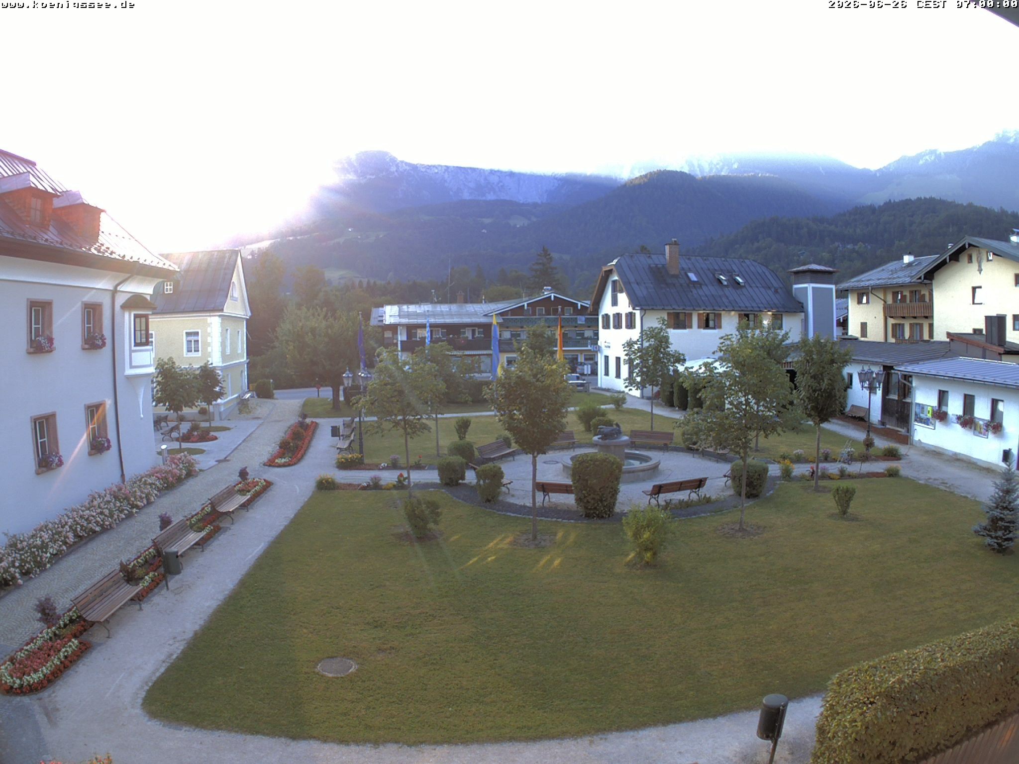 Archived image Webcam Koenigssee: Tourist Information