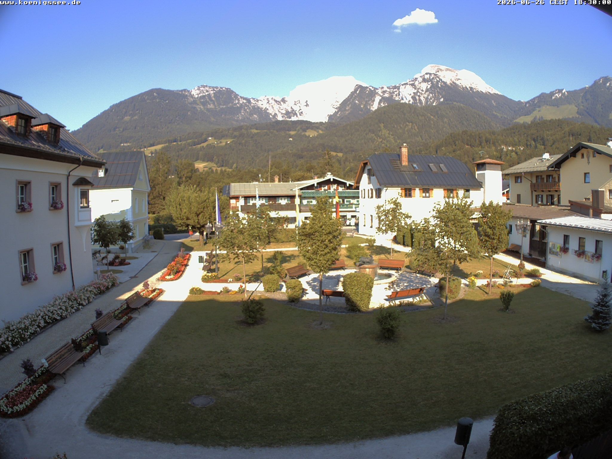 Archived image Webcam Koenigssee: Tourist Information