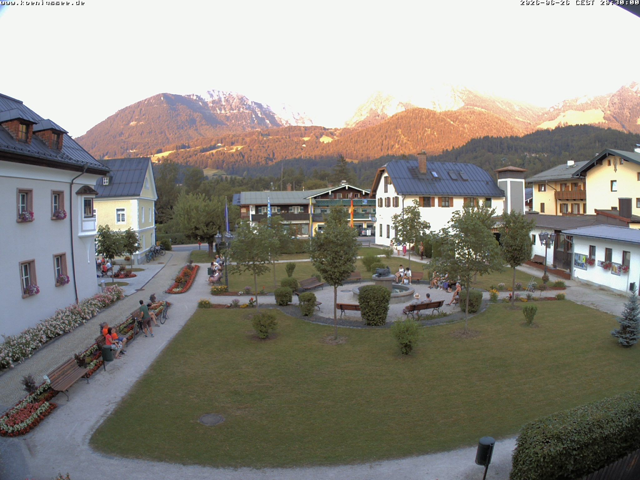 Archived image Webcam Koenigssee: Tourist Information