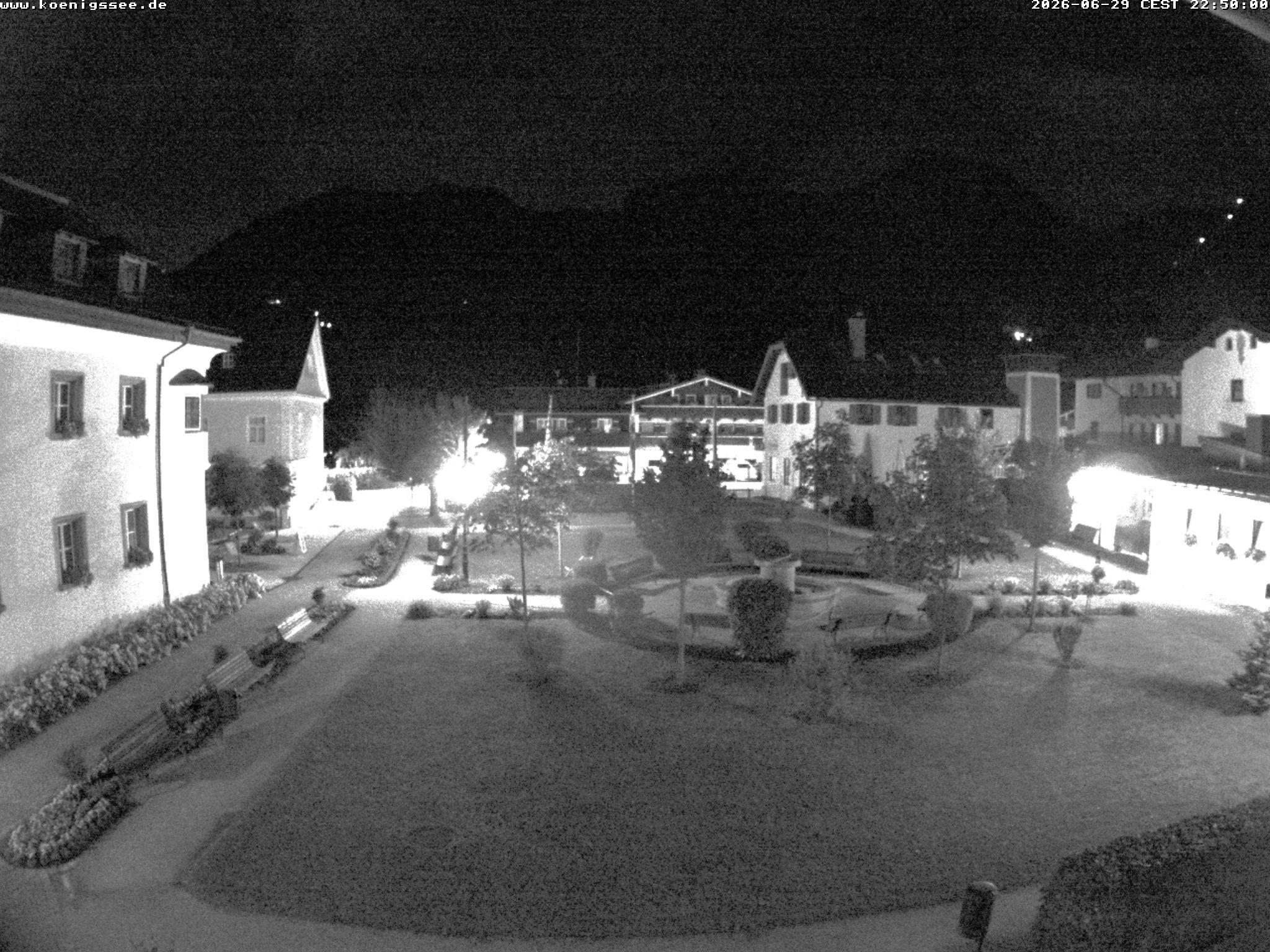 Archiv Foto Webcam Haus des Gastes - Königssee
