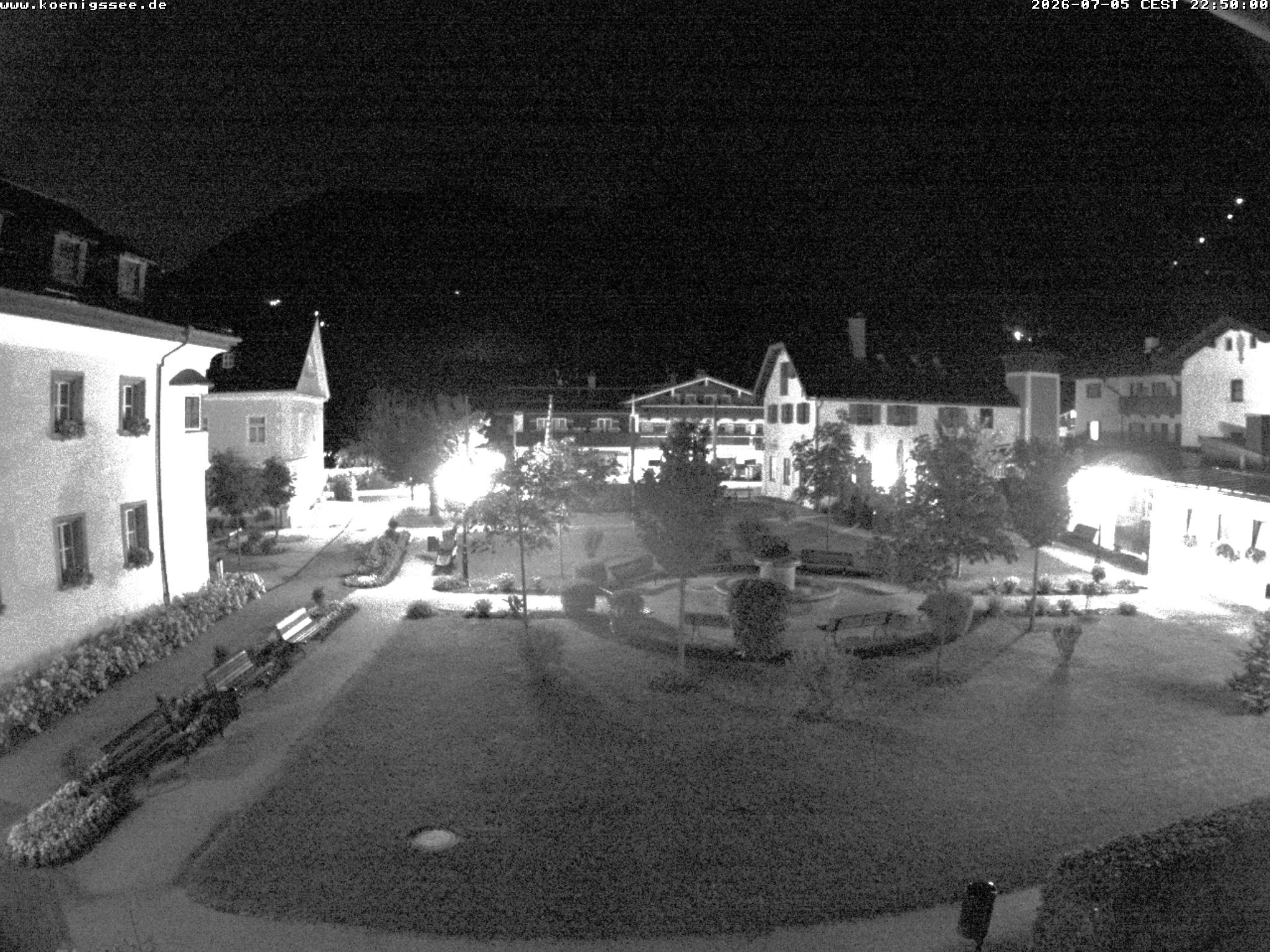Archiv Foto Webcam Haus des Gastes - Königssee