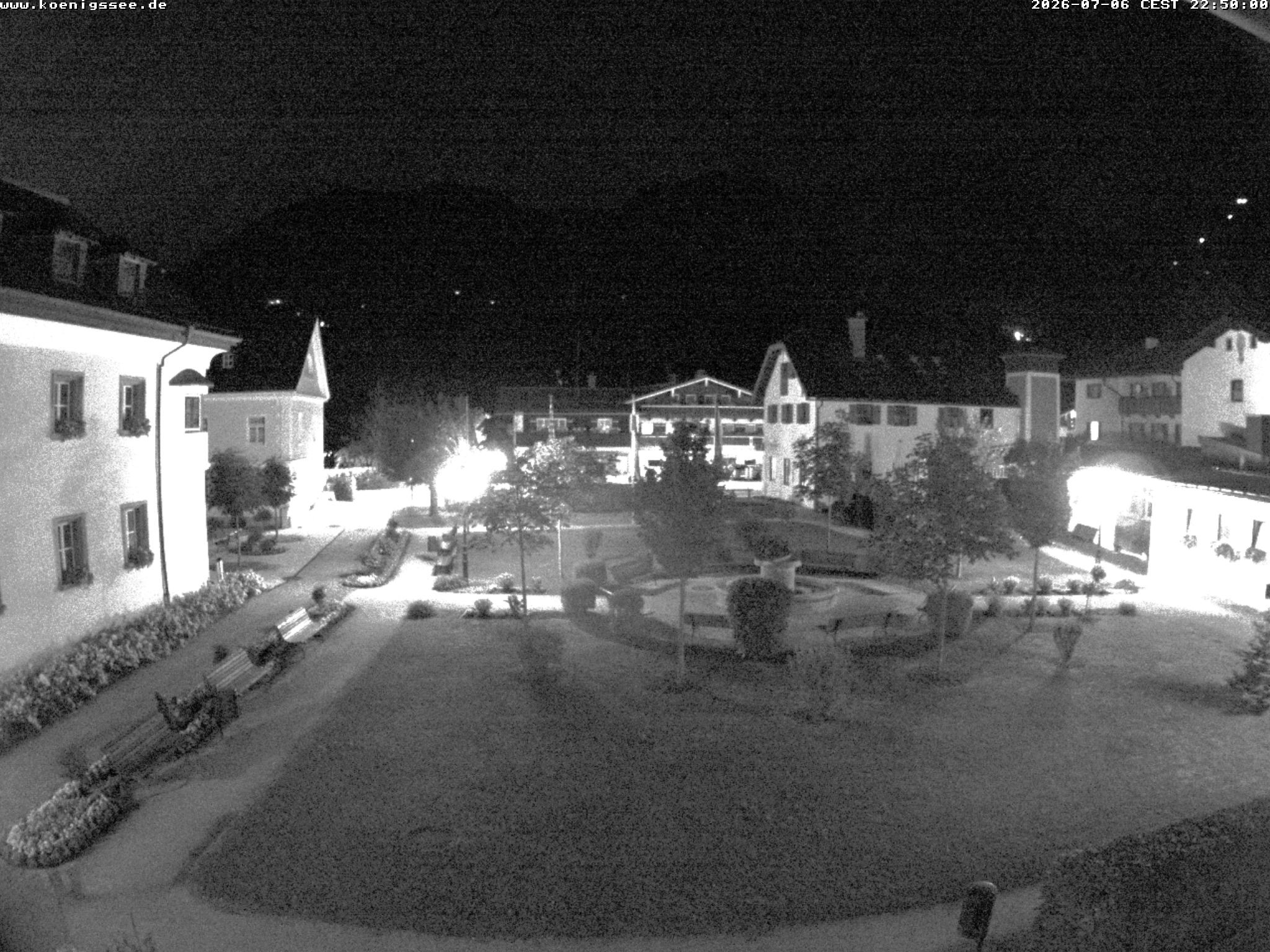 Archiv Foto Webcam Haus des Gastes - Königssee