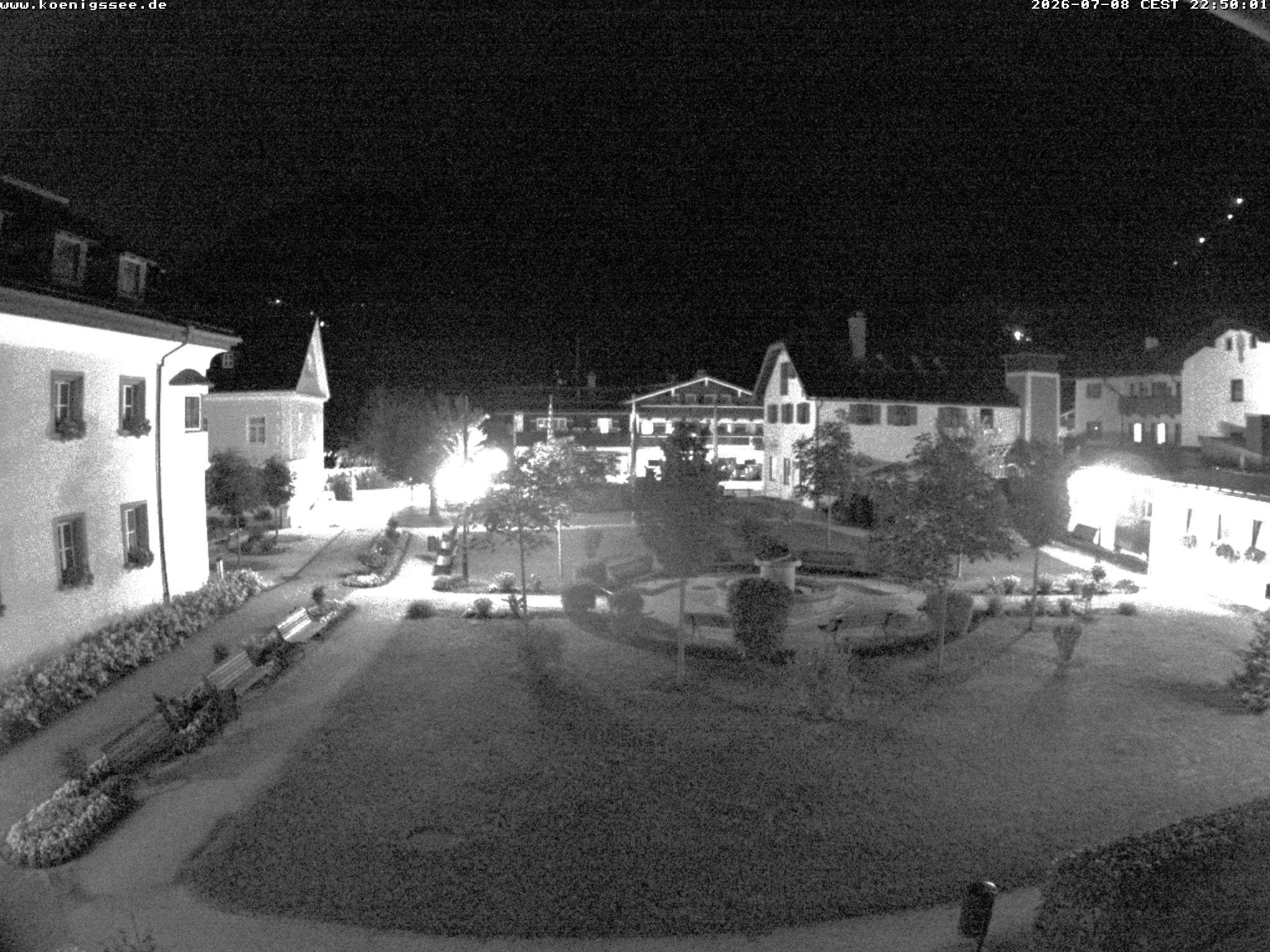 Archiv Foto Webcam Haus des Gastes - Königssee