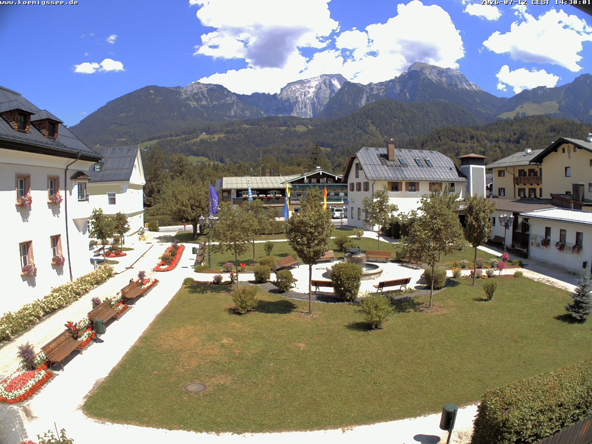 Archived image Webcam Koenigssee: Tourist Information