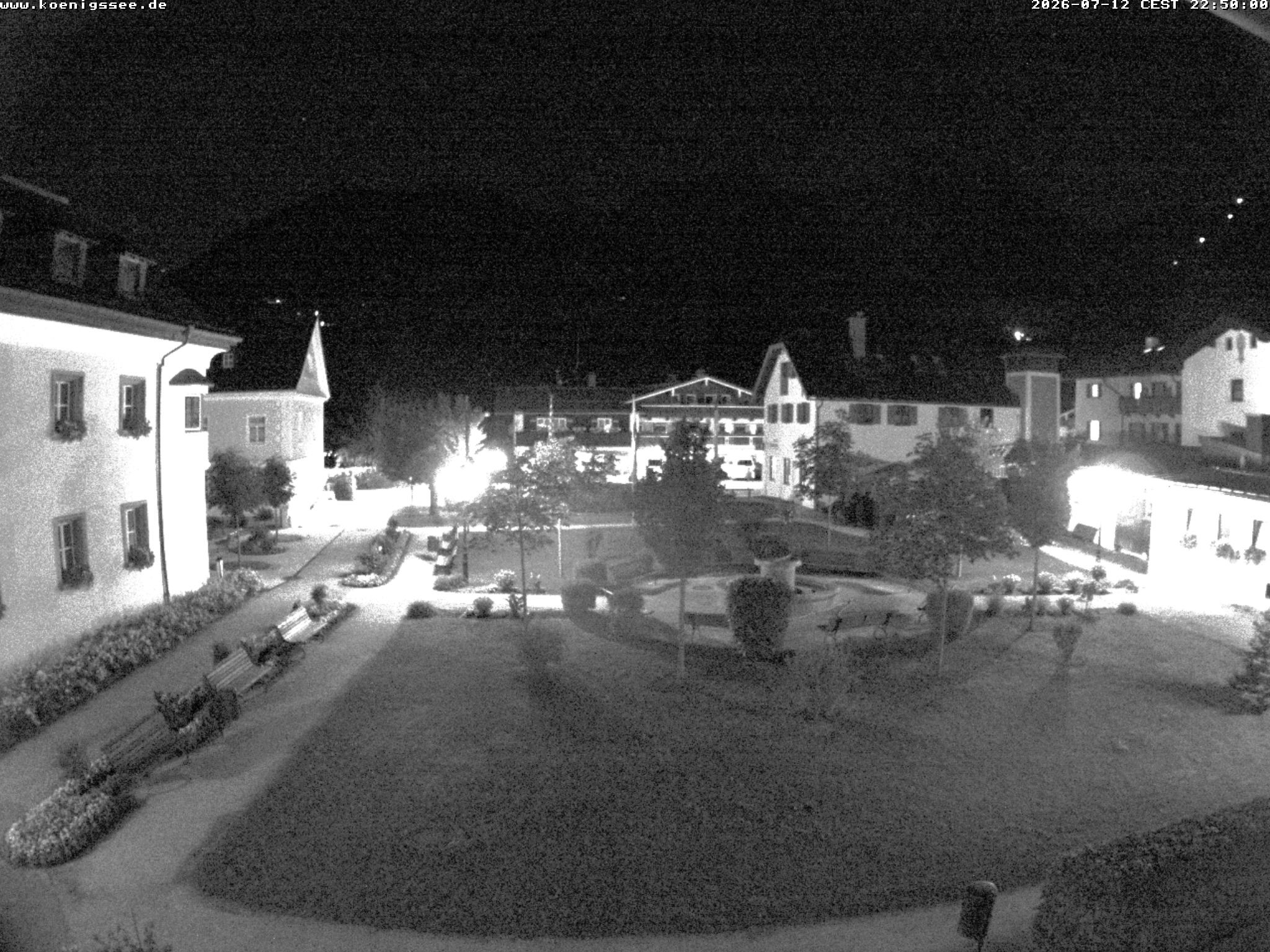 Archiv Foto Webcam Haus des Gastes - Königssee