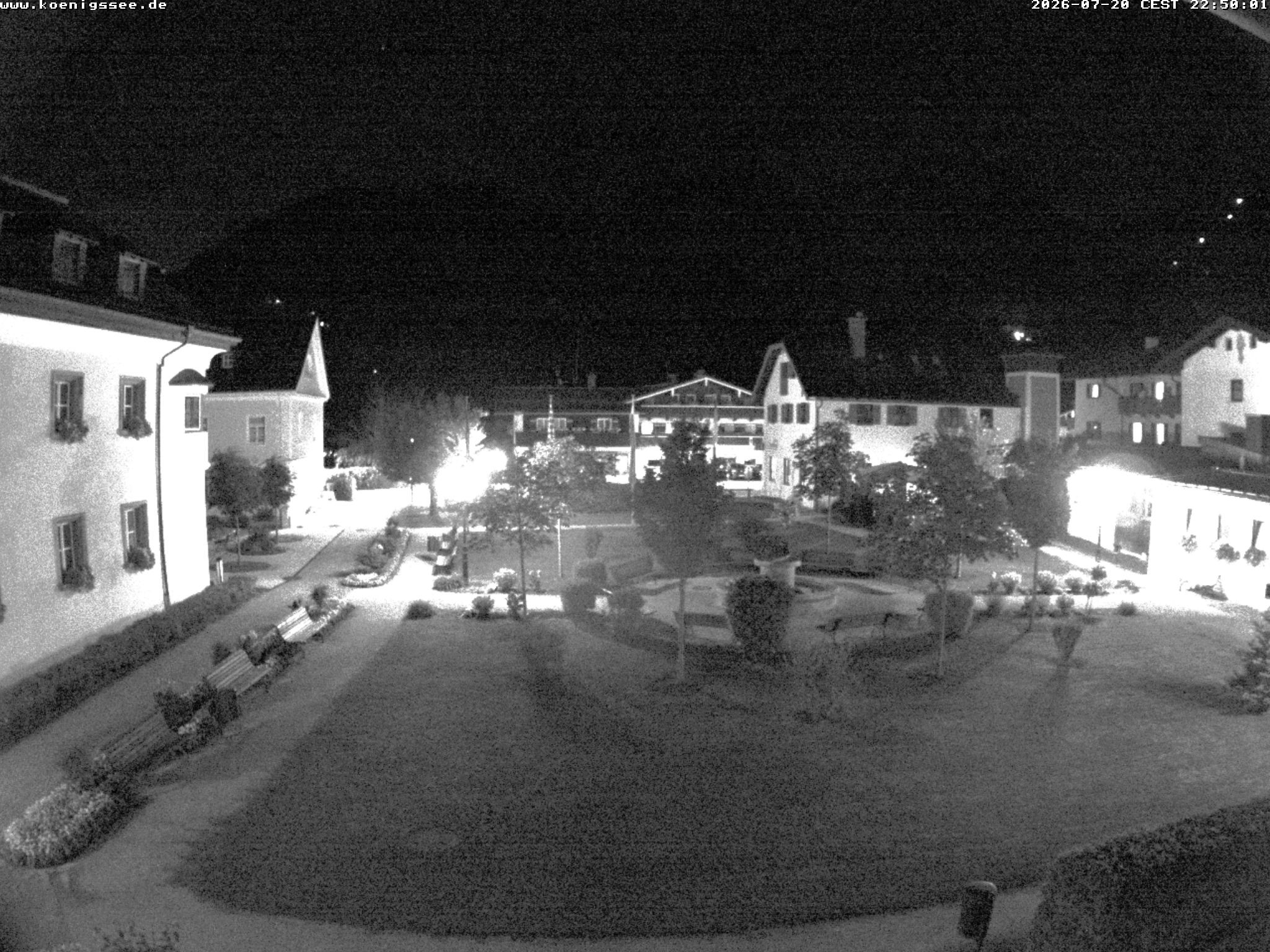 Archiv Foto Webcam Haus des Gastes - Königssee