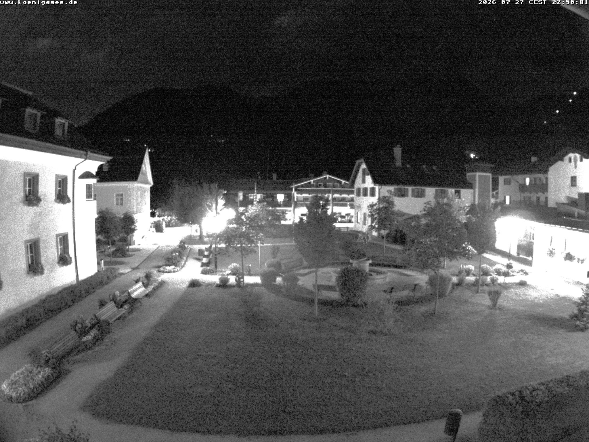 Archiv Foto Webcam Haus des Gastes - Königssee