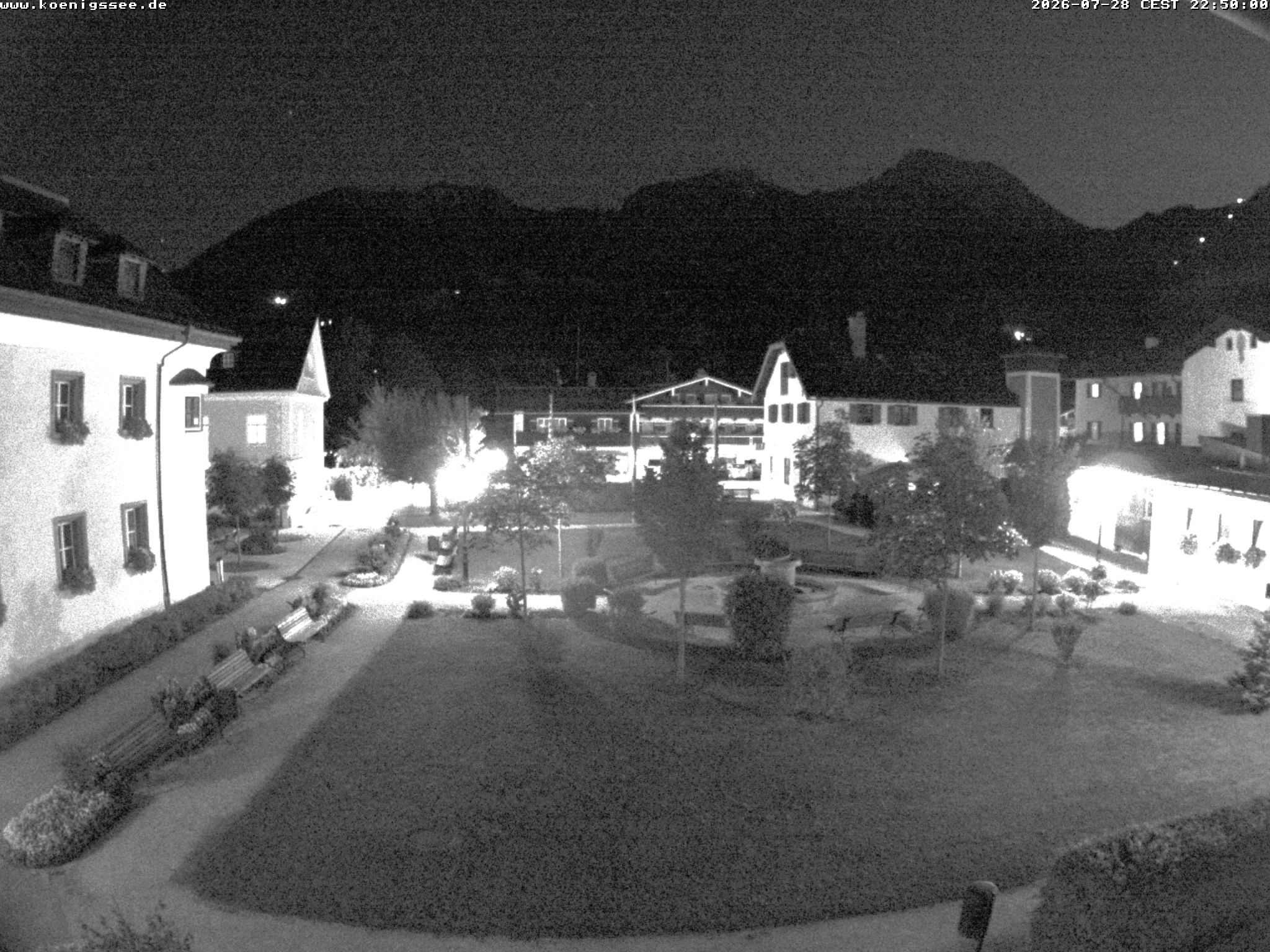 Archiv Foto Webcam Haus des Gastes - Königssee