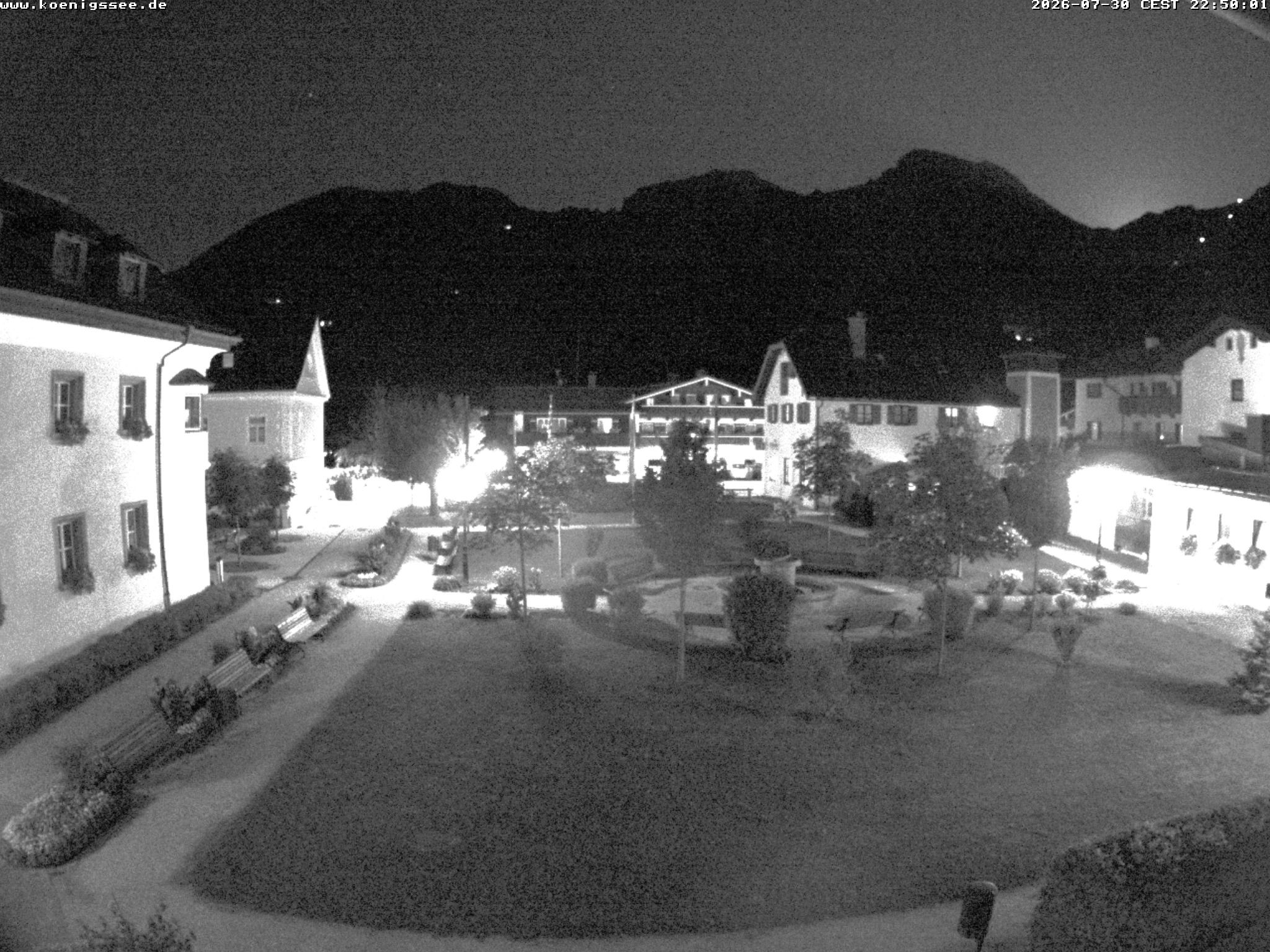 Archiv Foto Webcam Haus des Gastes - Königssee