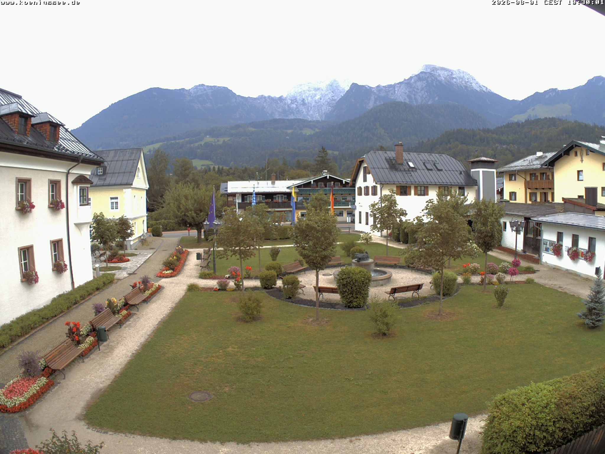 Archiv Foto Webcam Haus des Gastes - Königssee