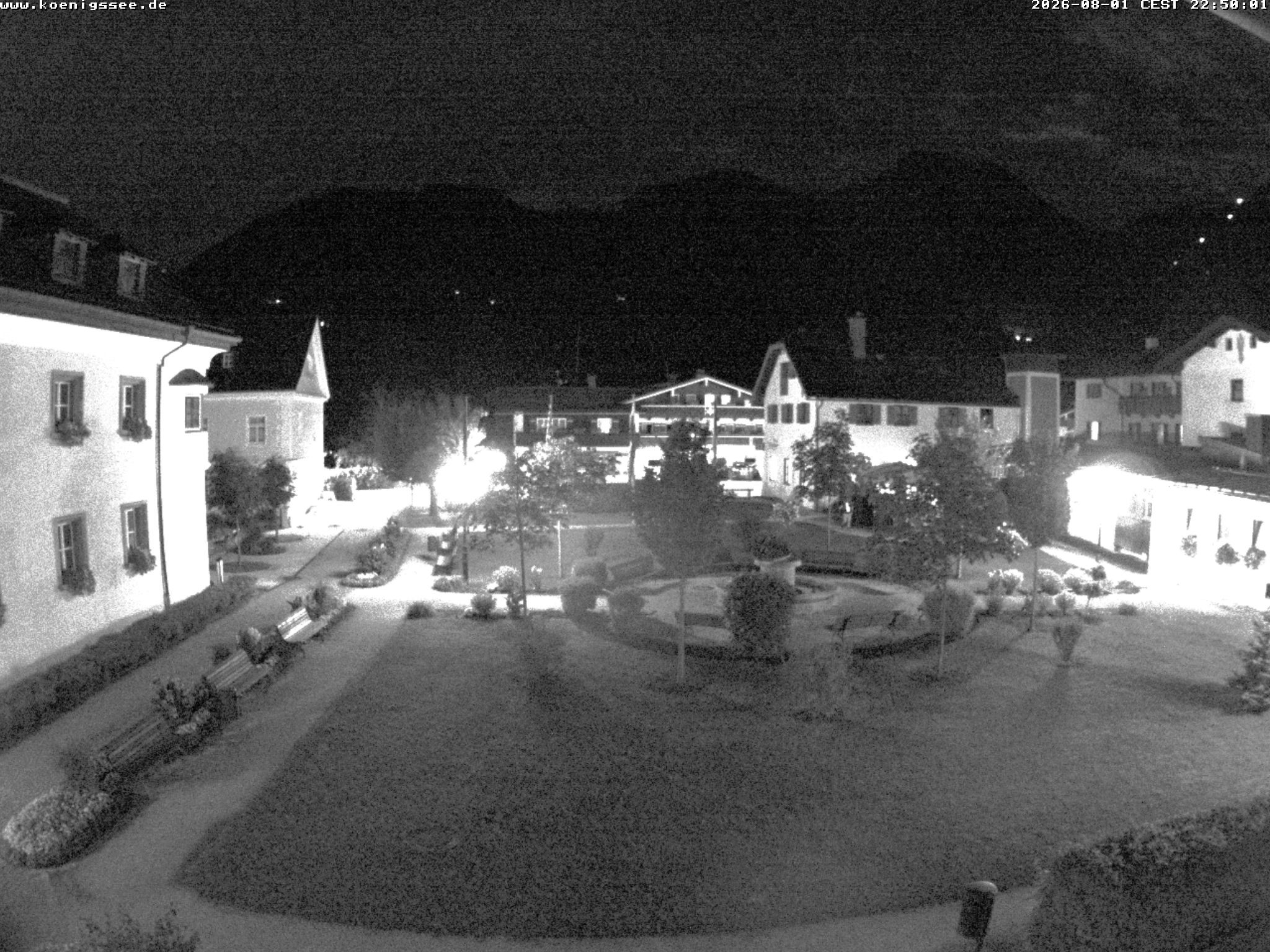 Archiv Foto Webcam Haus des Gastes - Königssee