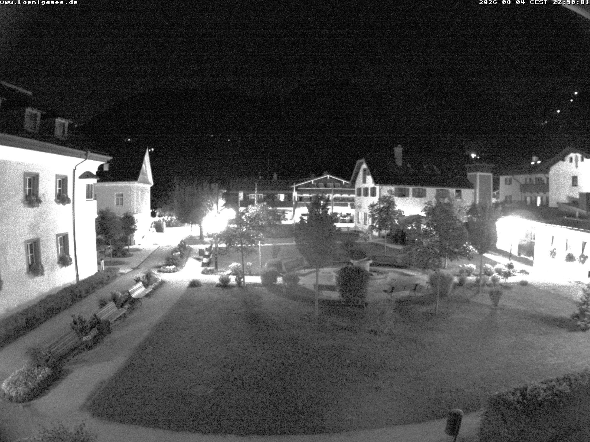 Archiv Foto Webcam Haus des Gastes - Königssee