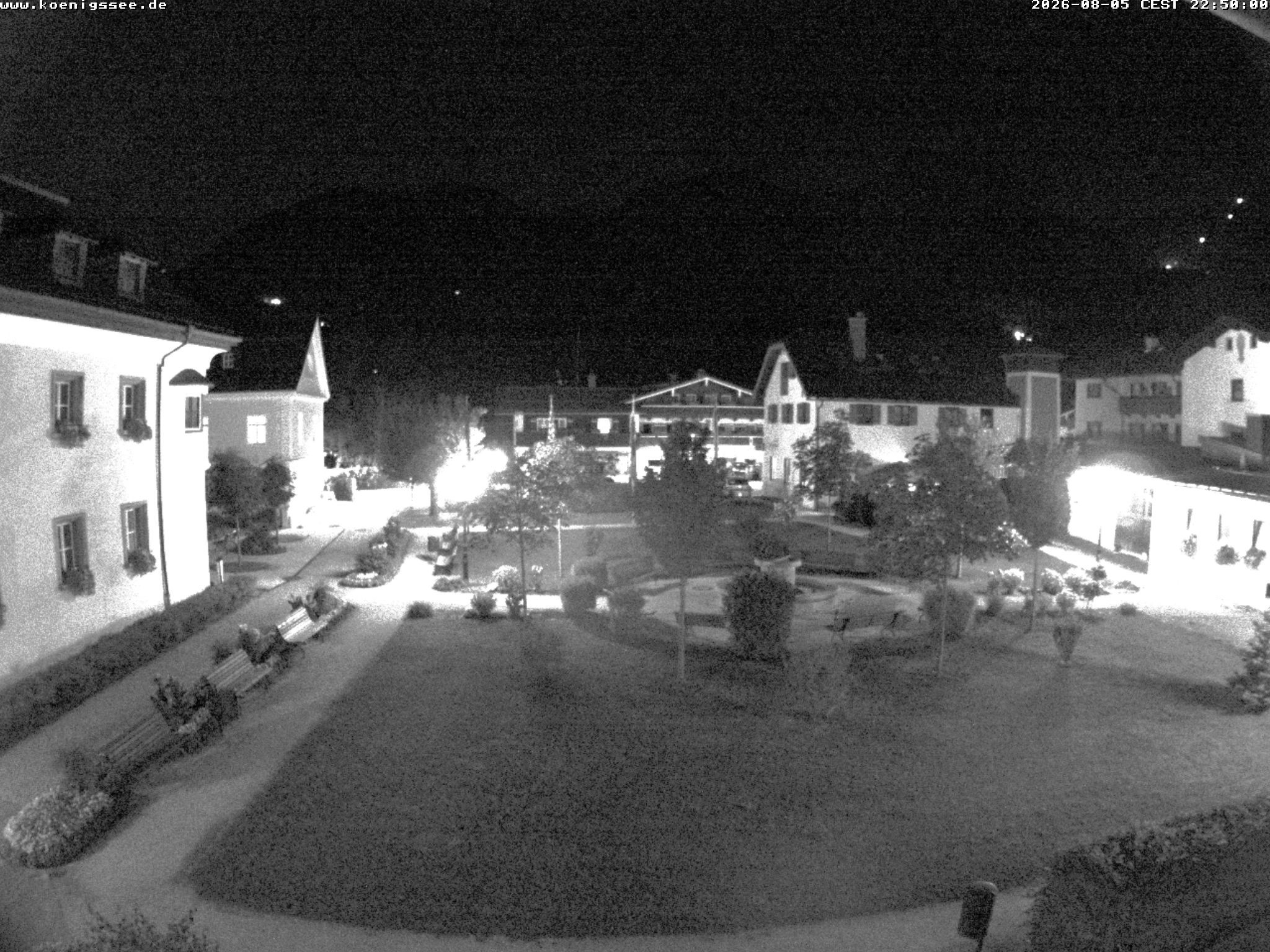 Archiv Foto Webcam Haus des Gastes - Königssee