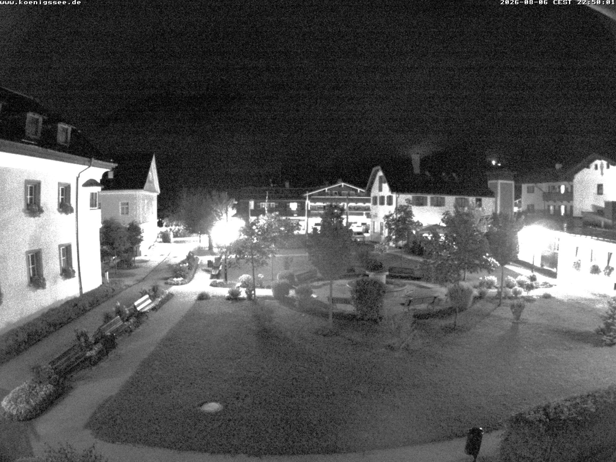 Archiv Foto Webcam Haus des Gastes - Königssee