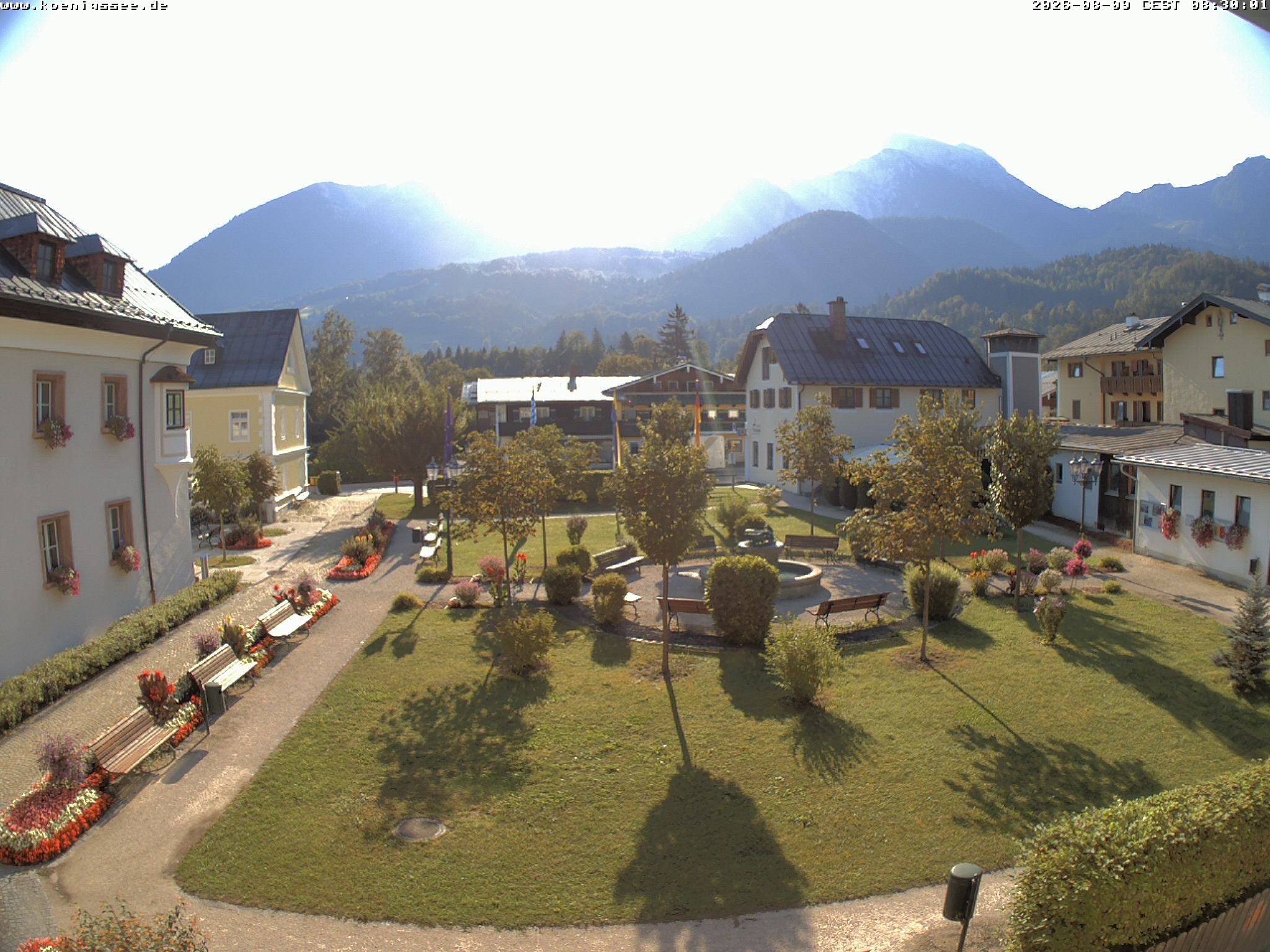 Archived image Webcam Koenigssee: Tourist Information