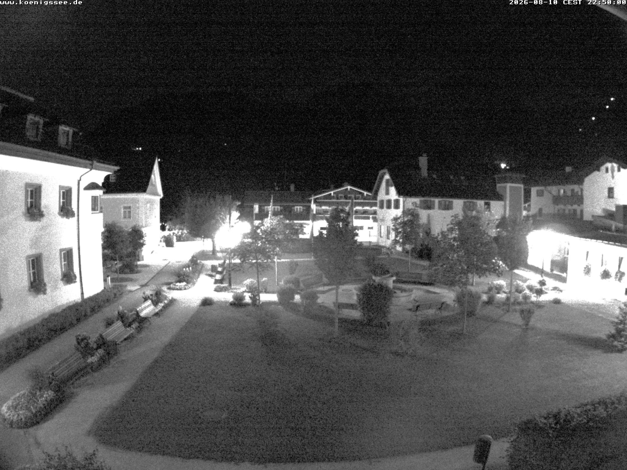 Archiv Foto Webcam Haus des Gastes - Königssee