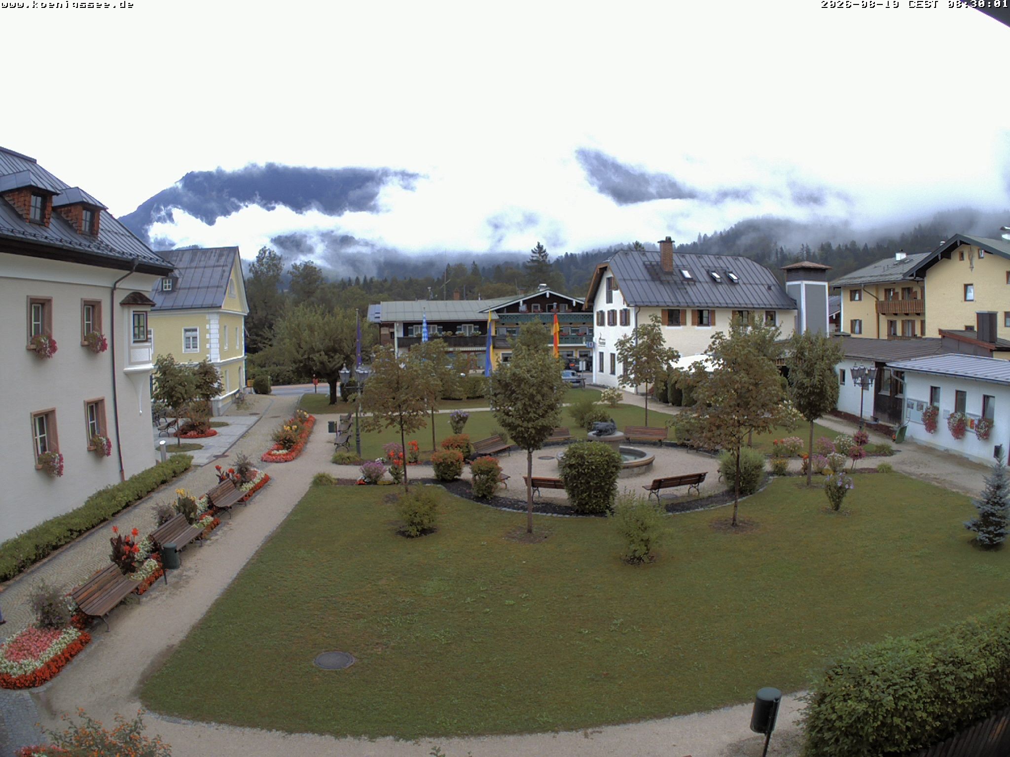 Archived image Webcam Koenigssee: Tourist Information