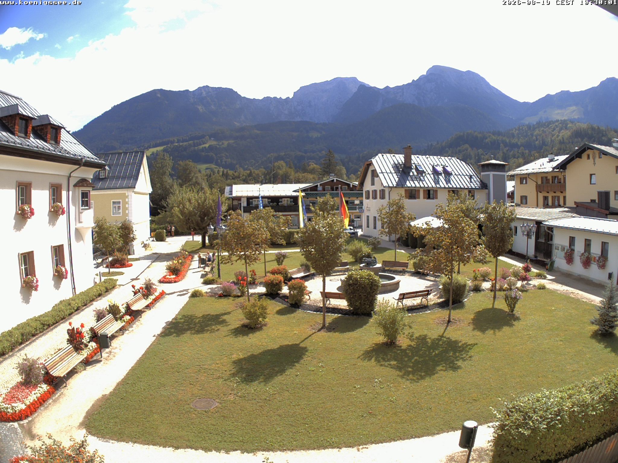Archived image Webcam Koenigssee: Tourist Information