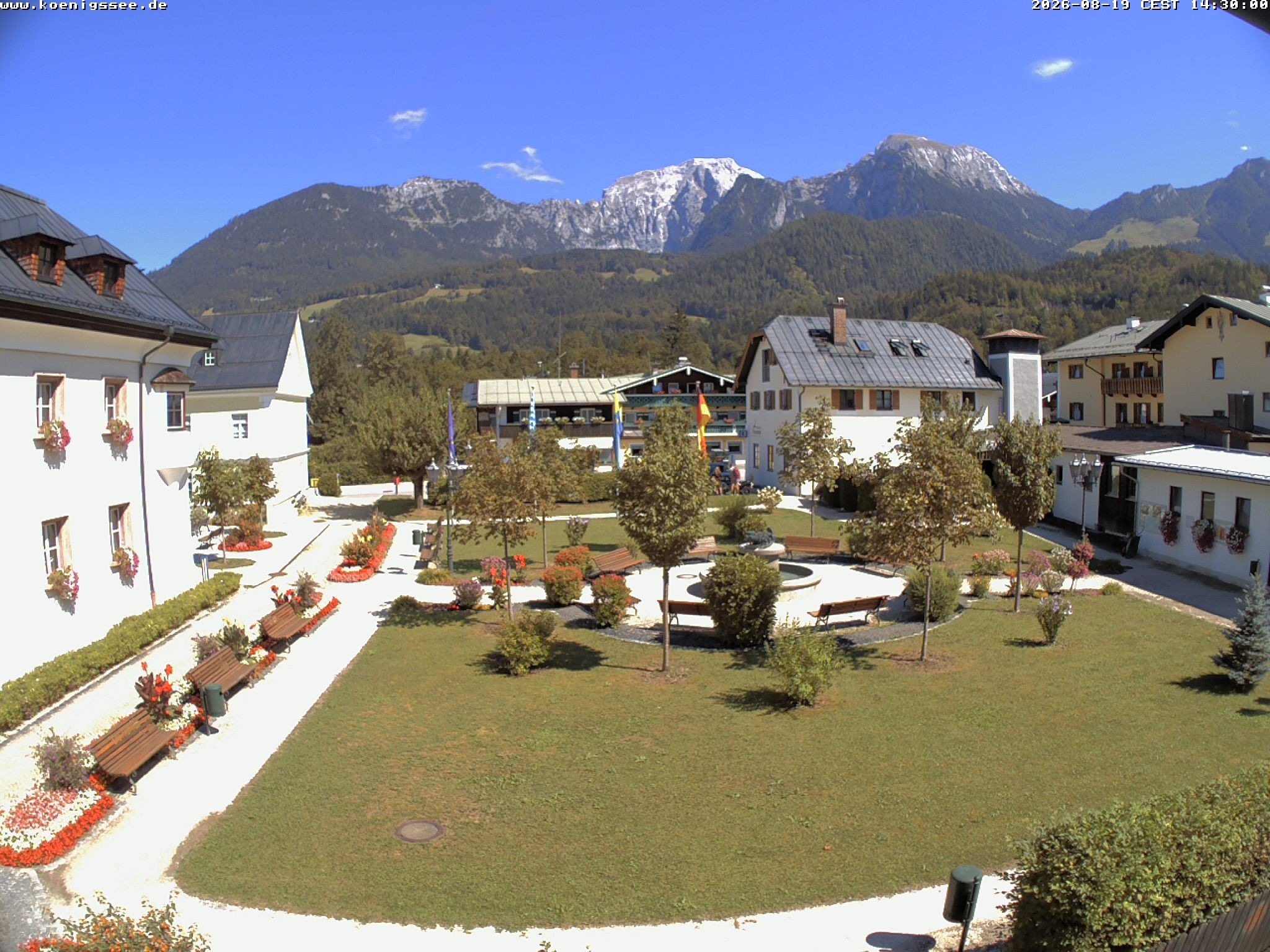 Archived image Webcam Koenigssee: Tourist Information