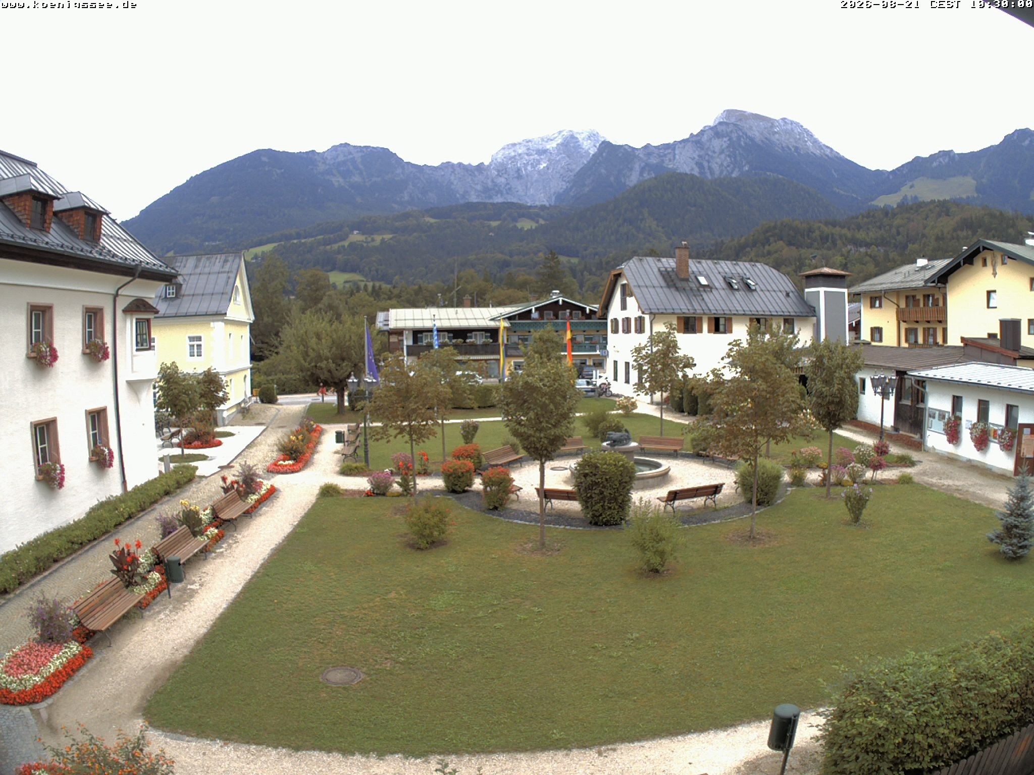 Archiv Foto Webcam Haus des Gastes - Königssee
