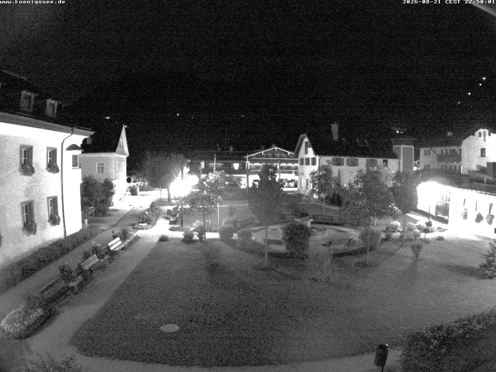 Archiv Foto Webcam Haus des Gastes - Königssee