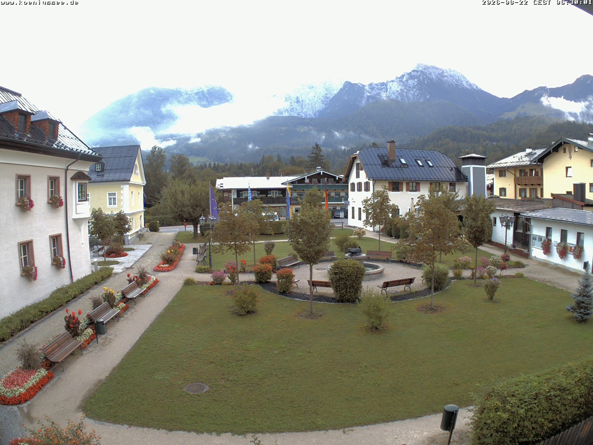 Archived image Webcam Koenigssee: Tourist Information