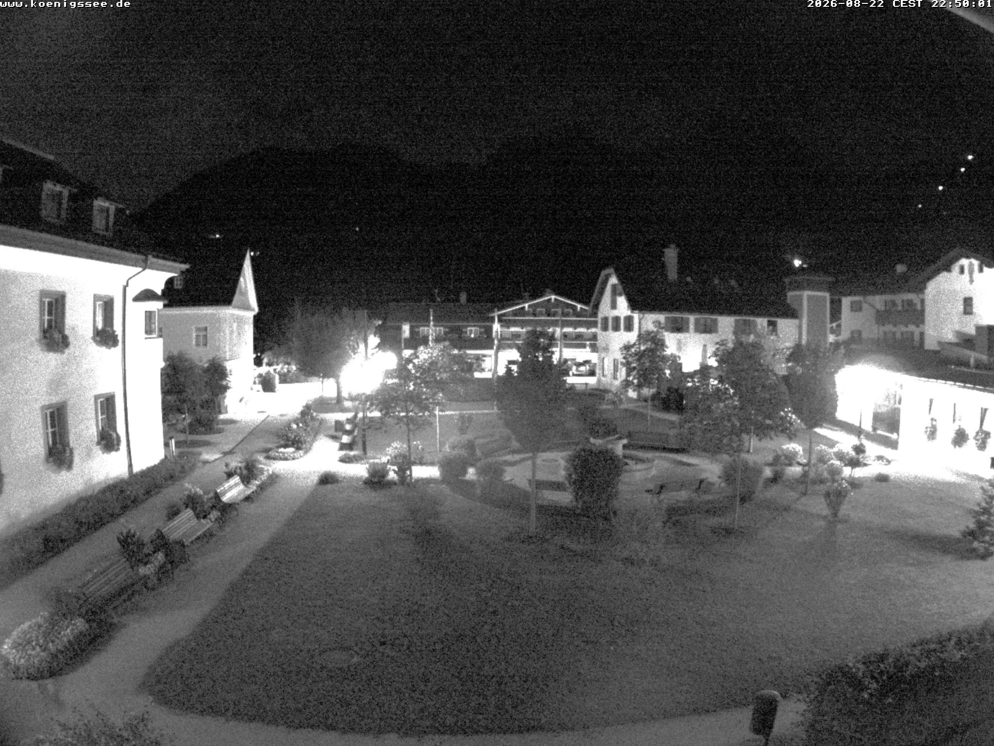 Archiv Foto Webcam Haus des Gastes - Königssee