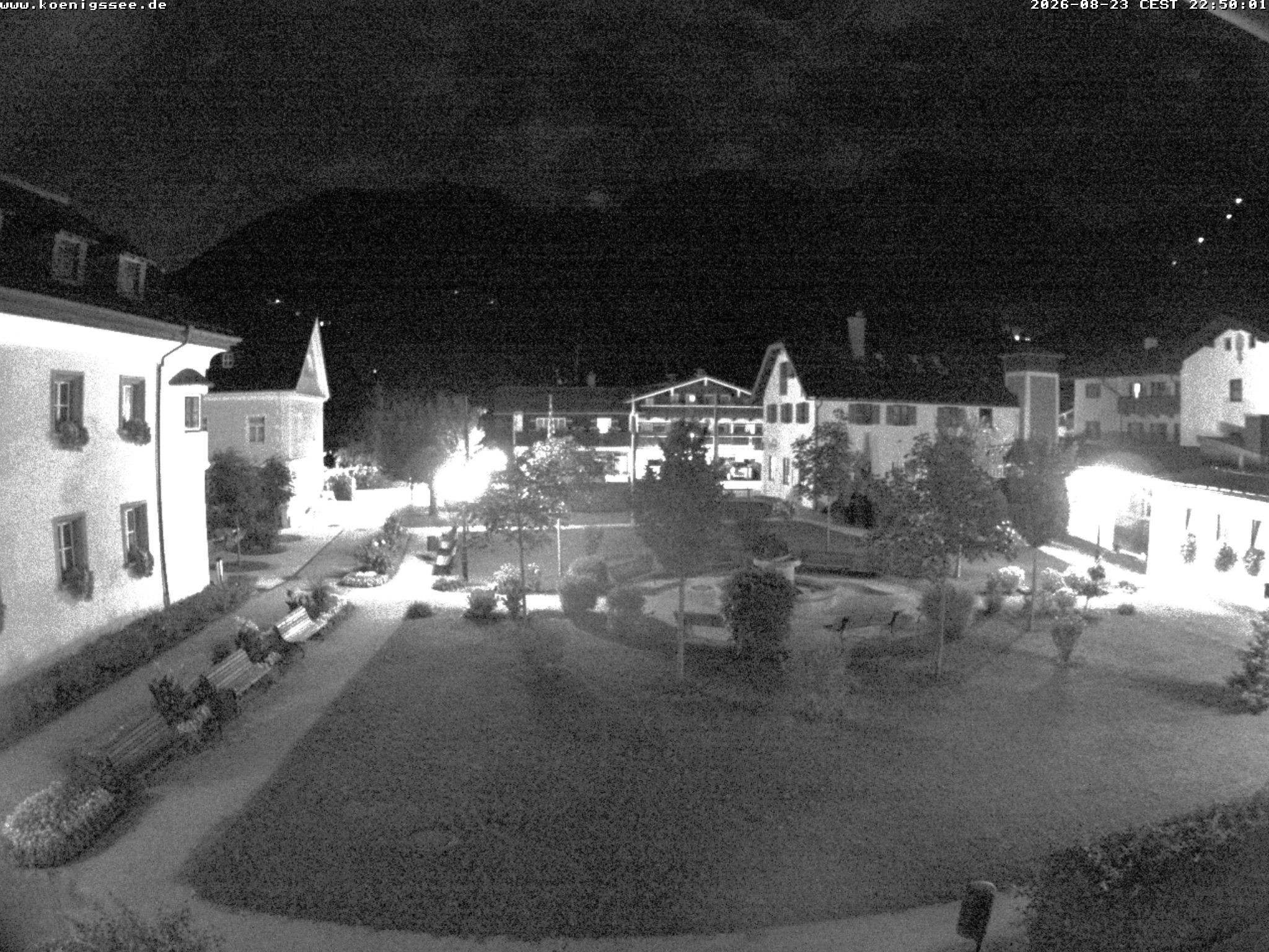 Archiv Foto Webcam Haus des Gastes - Königssee