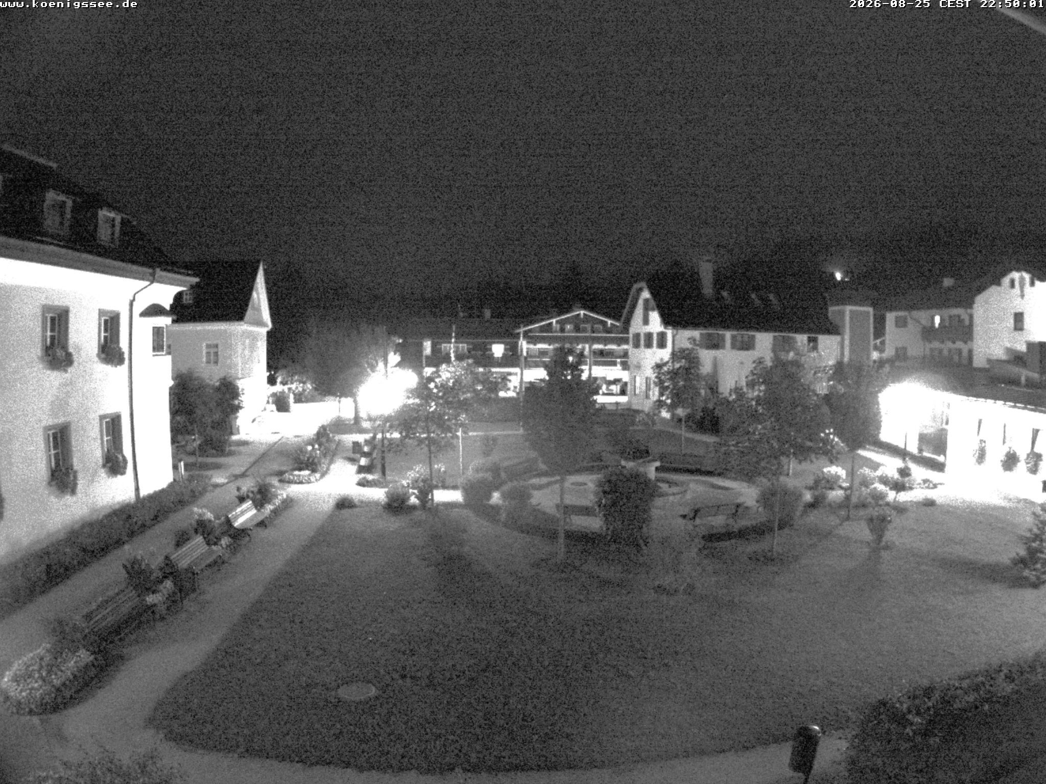 Archiv Foto Webcam Haus des Gastes - Königssee