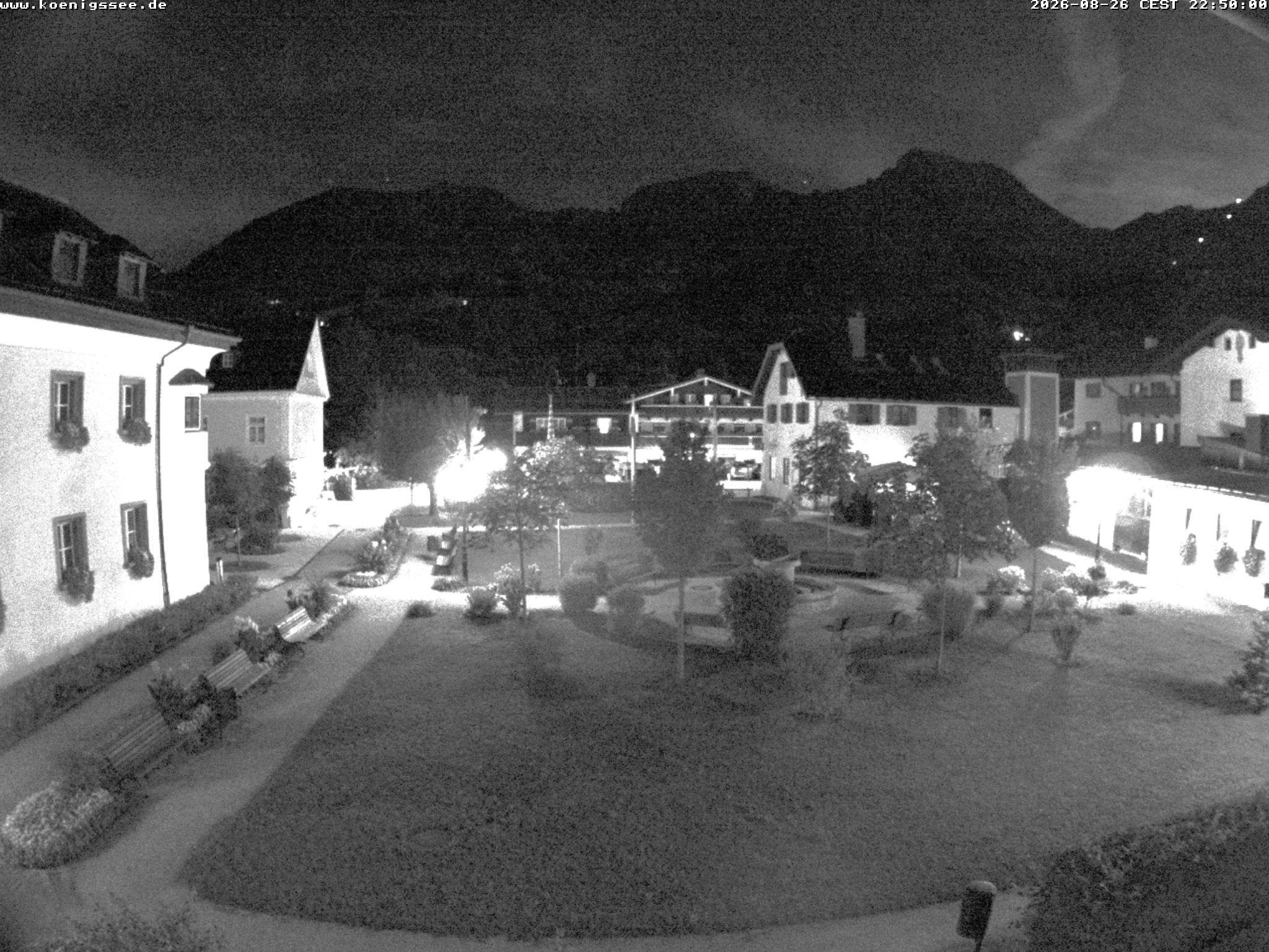 Archiv Foto Webcam Haus des Gastes - Königssee
