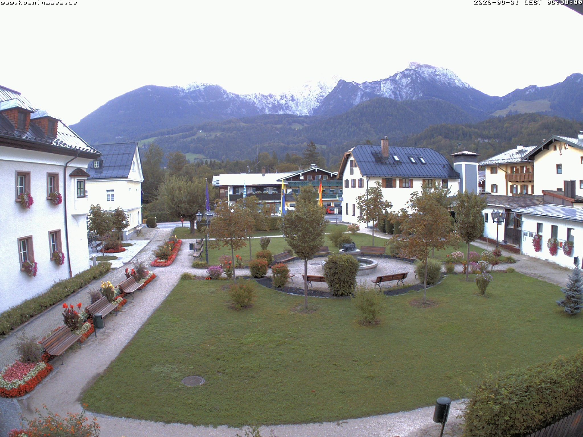Archived image Webcam Koenigssee: Tourist Information